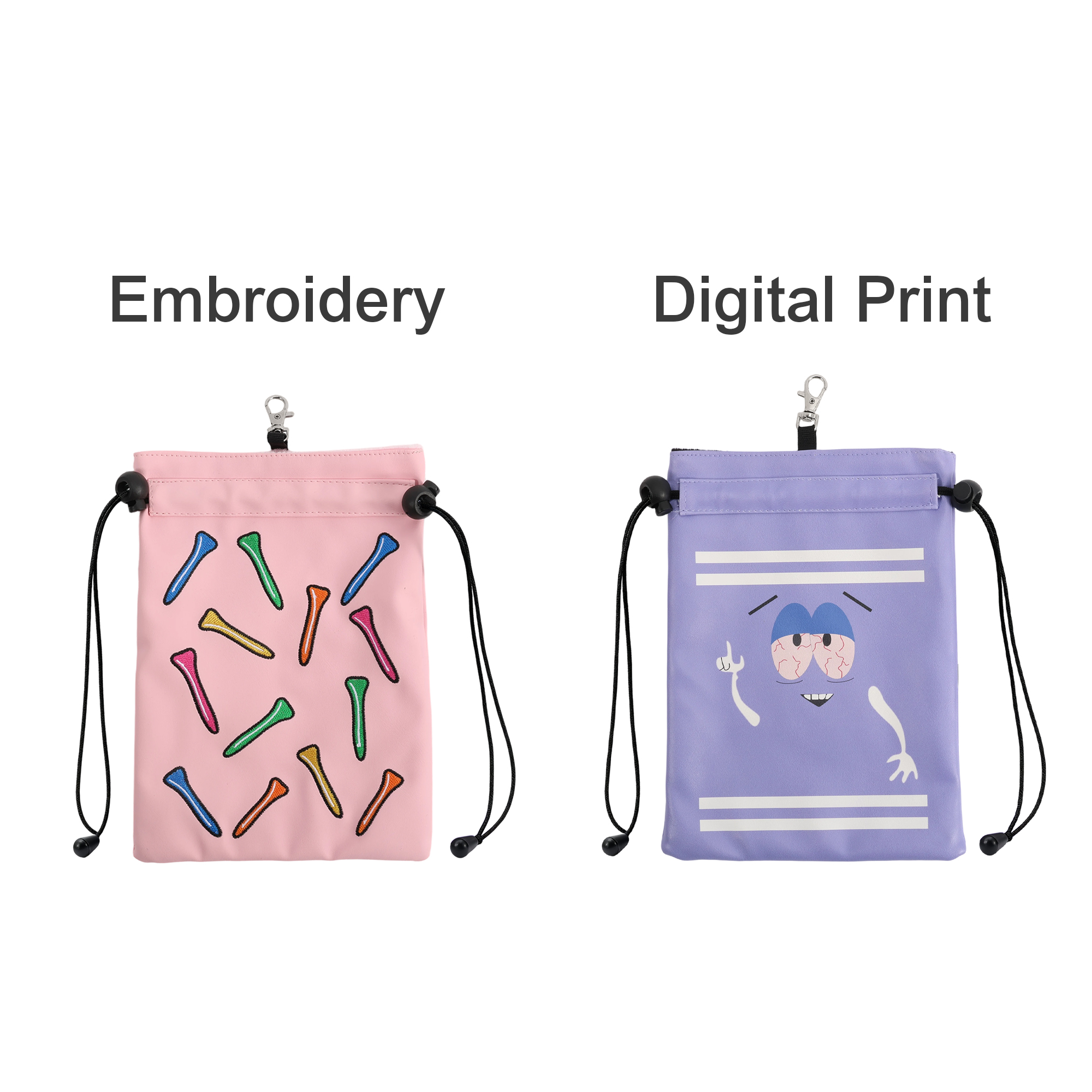 PU Golf Valuables Pouch - Image 5
