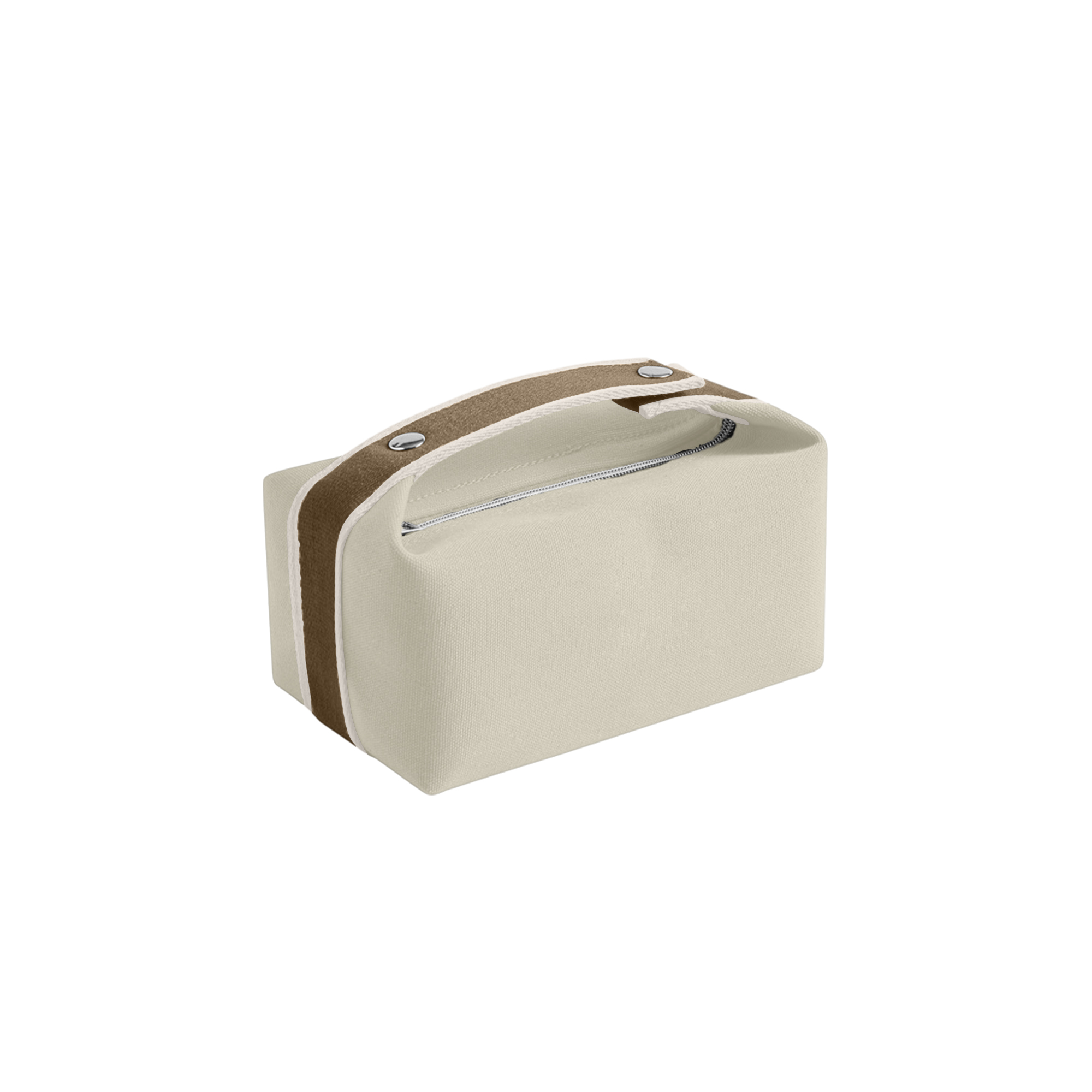 Portable Canvas Cosmetic Bag - Image 4