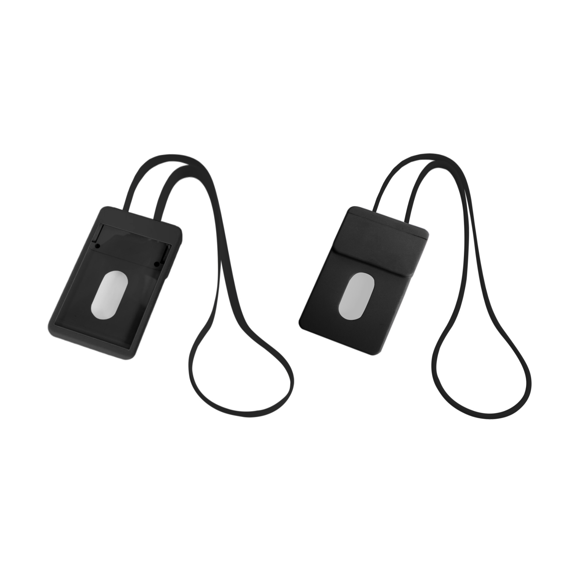 ABS Retractable Card Holder with Lanyard - Image 2