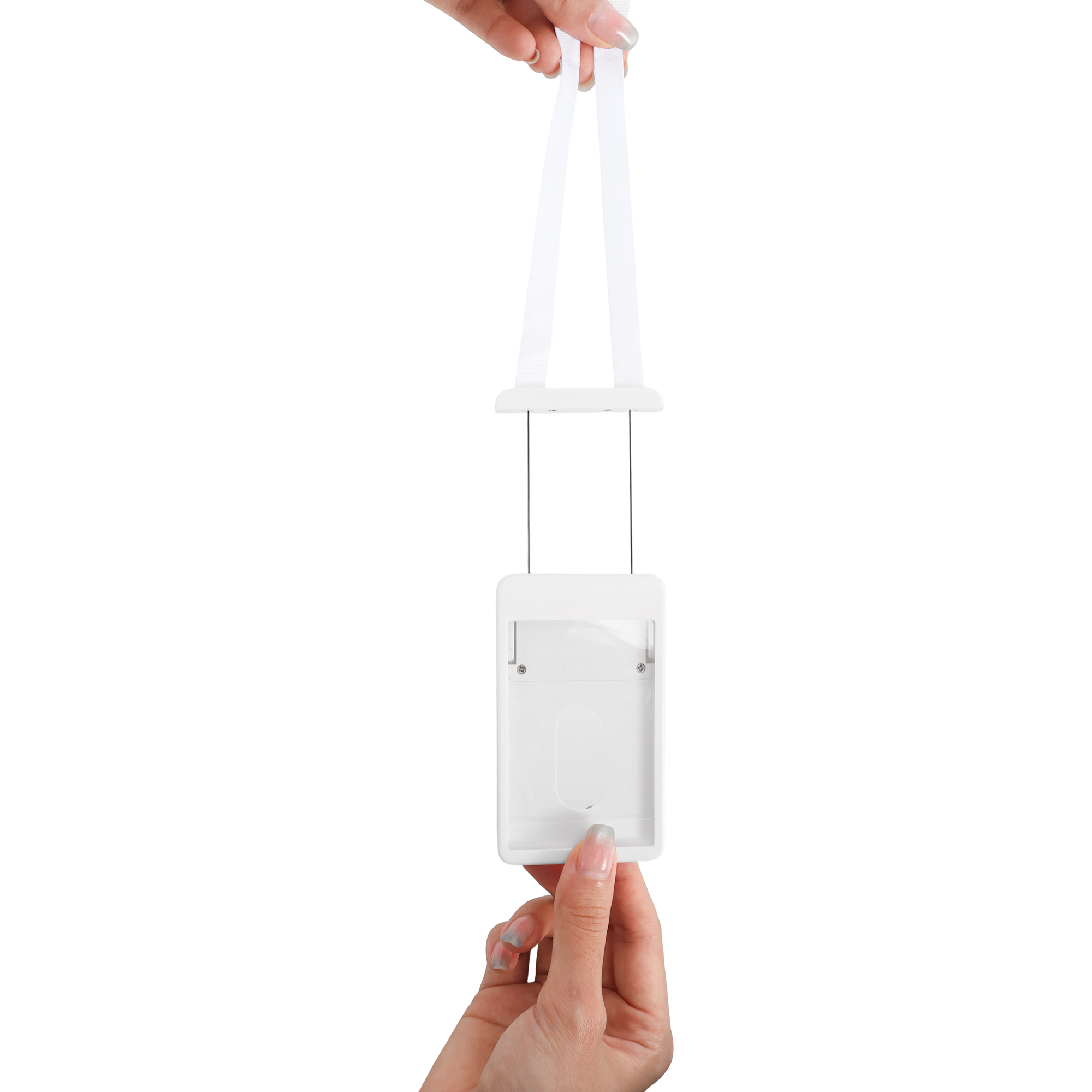 ABS Retractable Card Holder with Lanyard - Image 8
