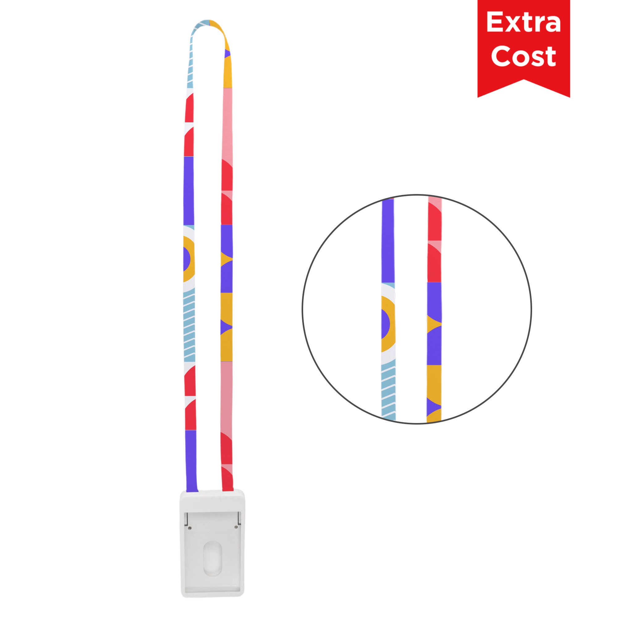 ABS Retractable Card Holder with Lanyard - Image 10