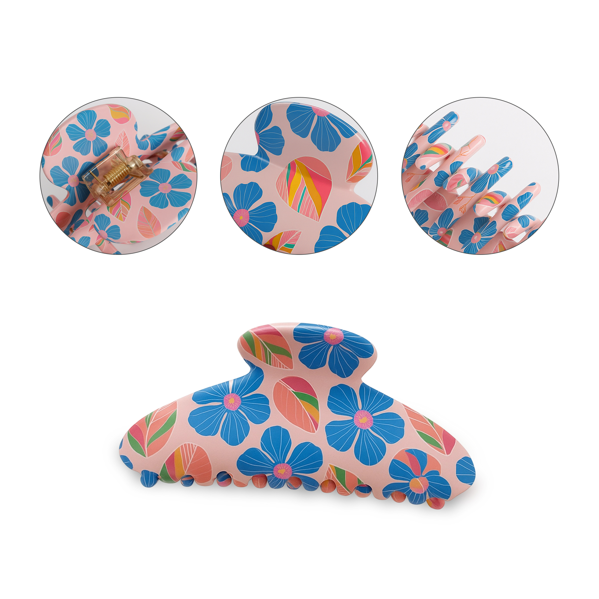 Full Colour Print Hair Clips - Image 6