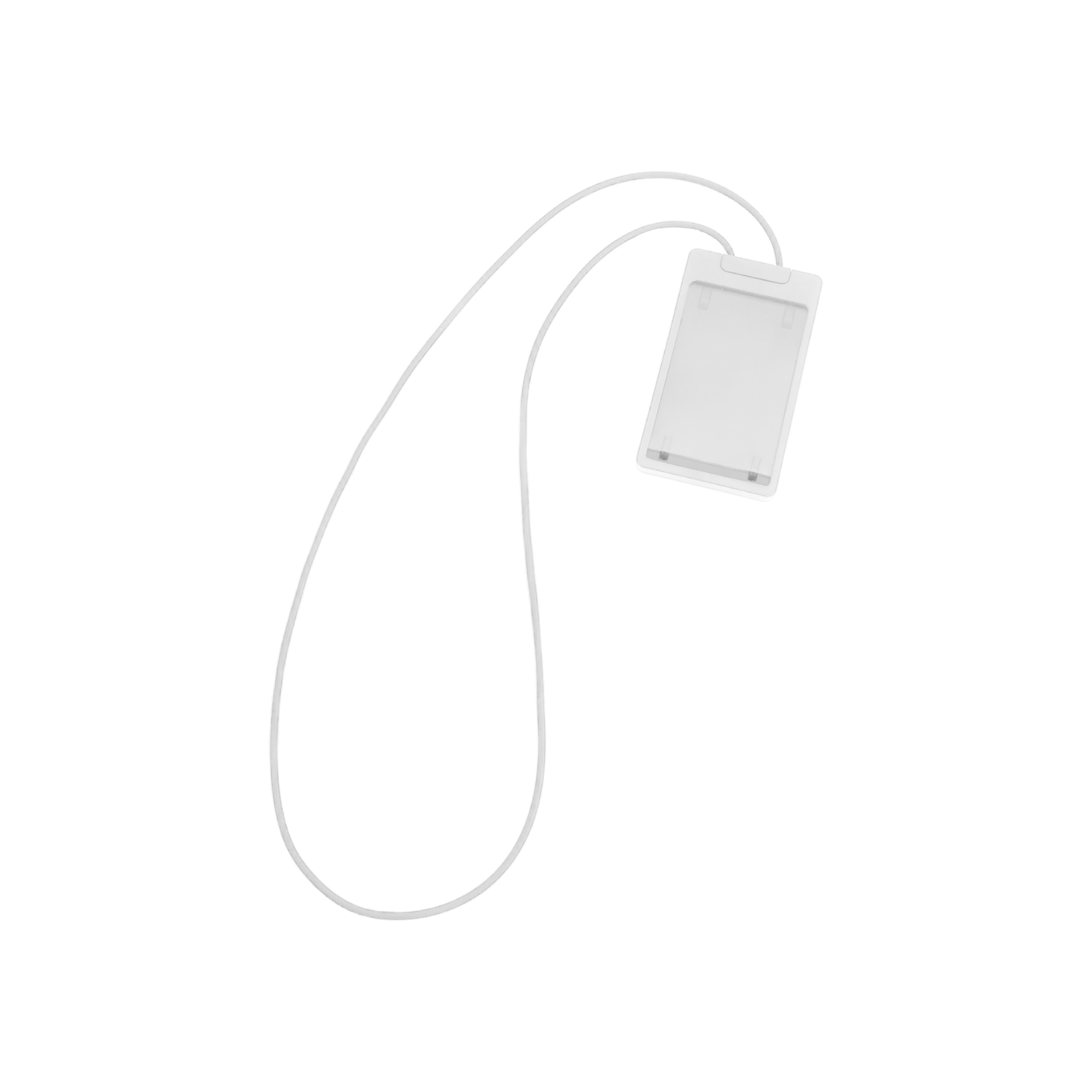ABS Retractable Card Holder with Silicone Strap - Image 2