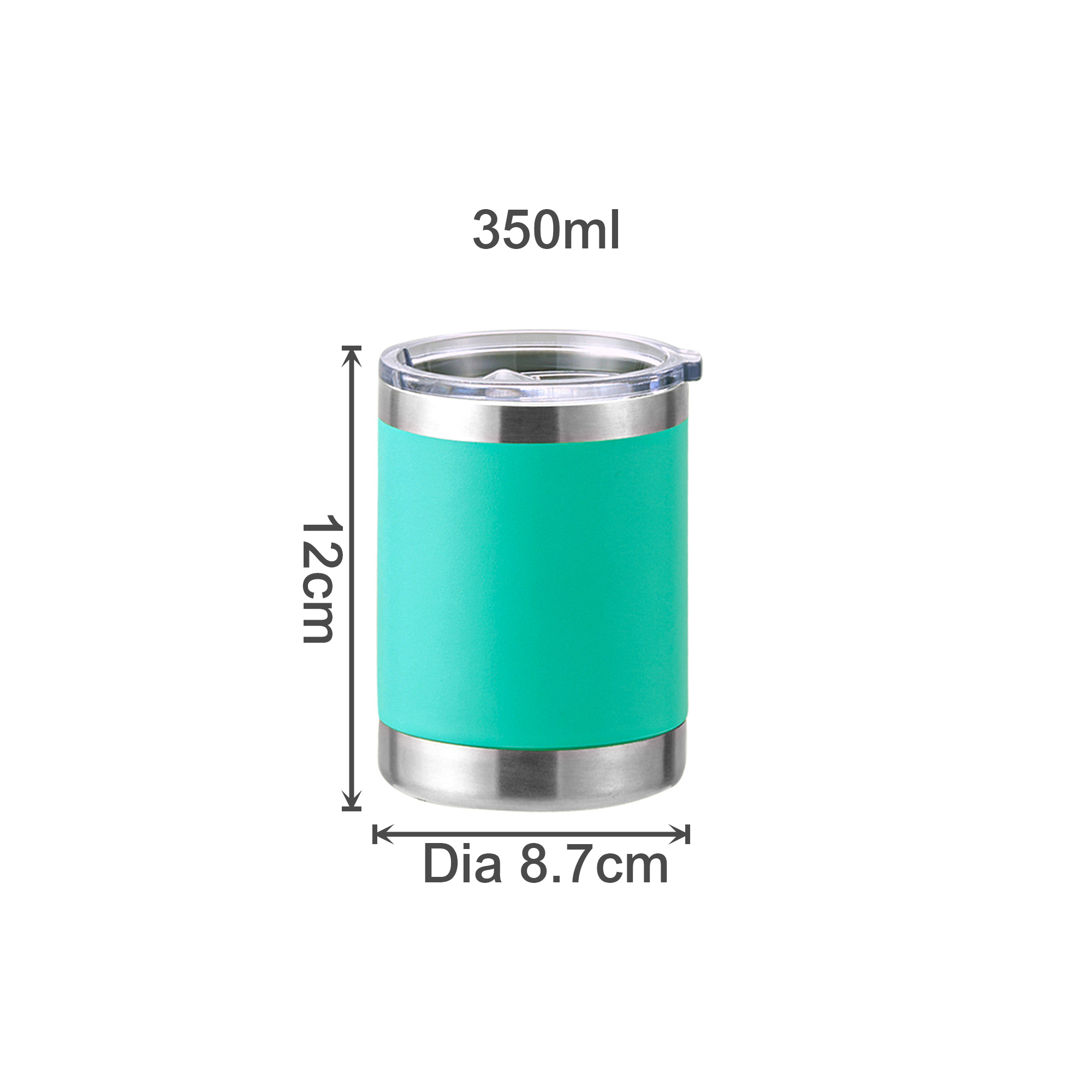 350ML Stainless Steel Double Wall Travel Mug - Image 15