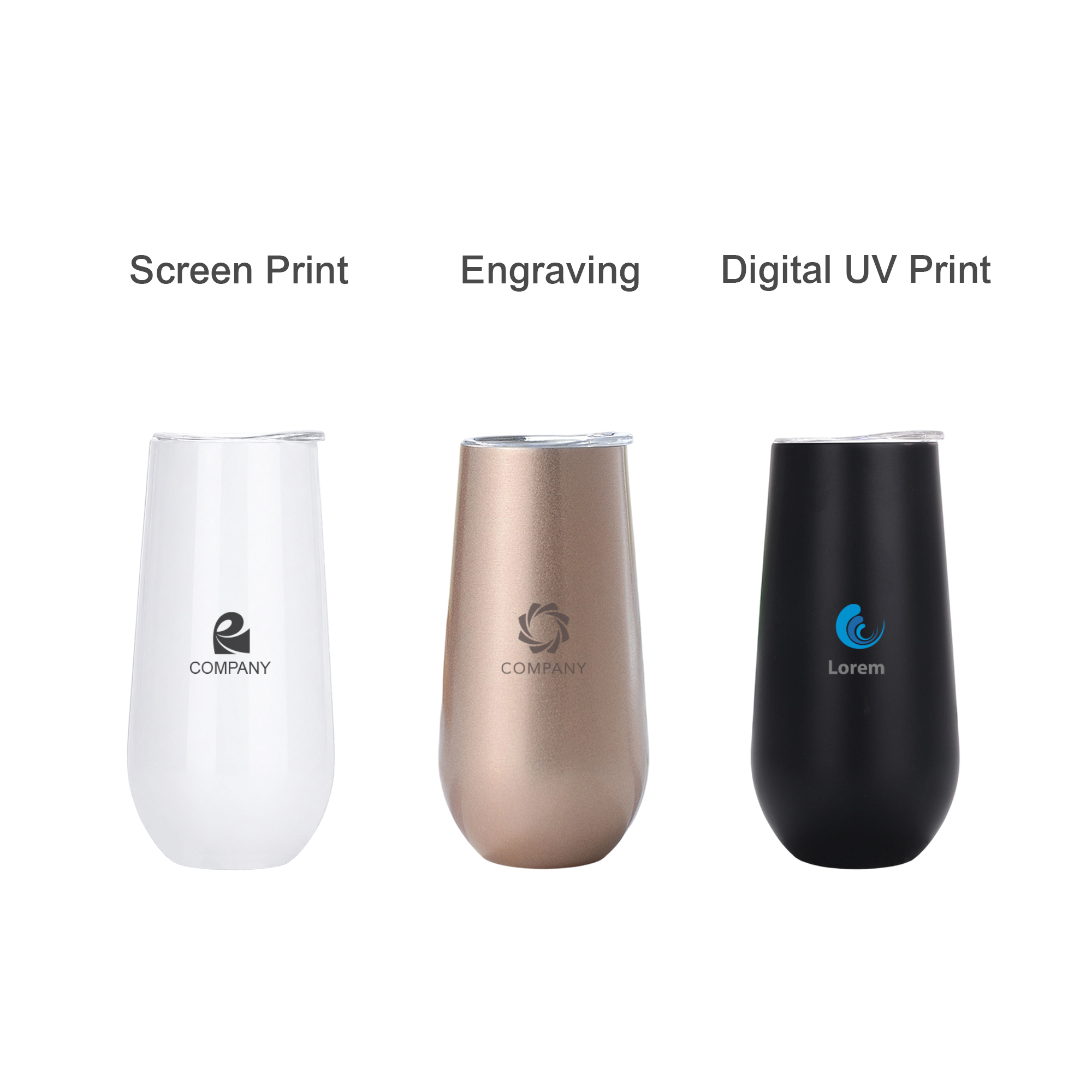 150ml Vacuum Champagne Flute - Image 14