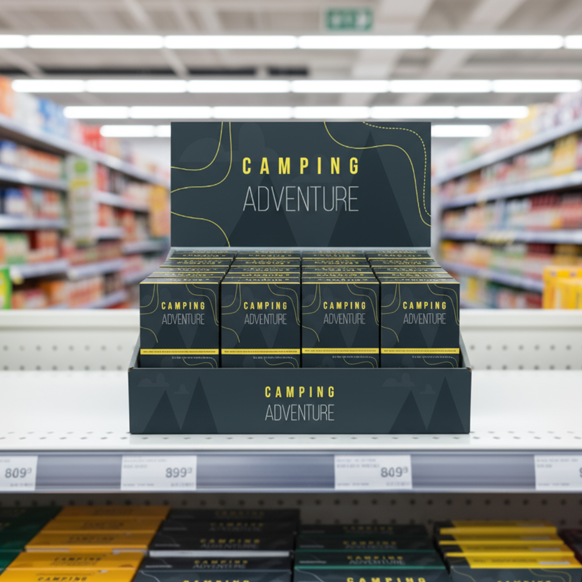 Corrugated Cardboard Counter Display - Image 8