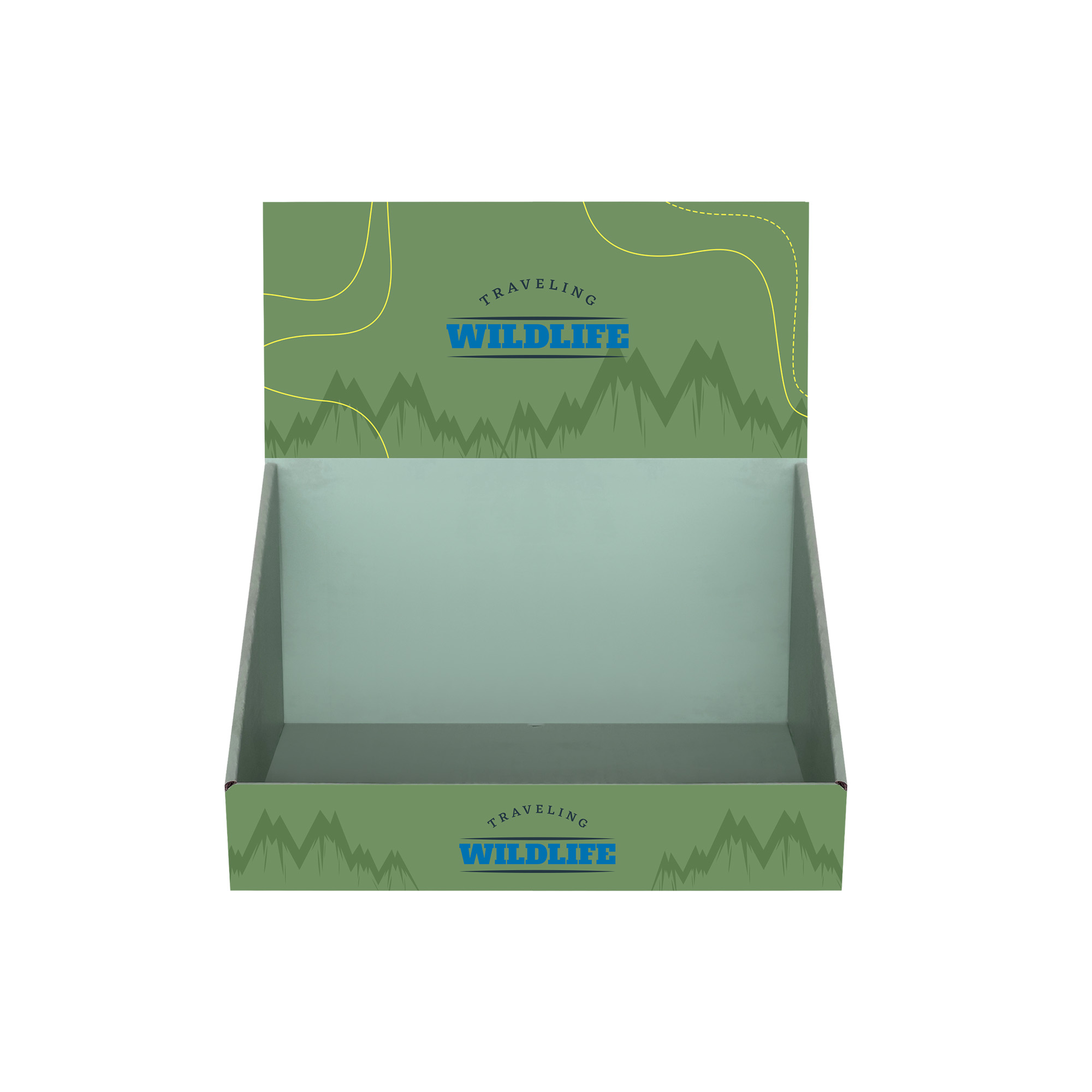 Corrugated Cardboard Counter Display - Image 4