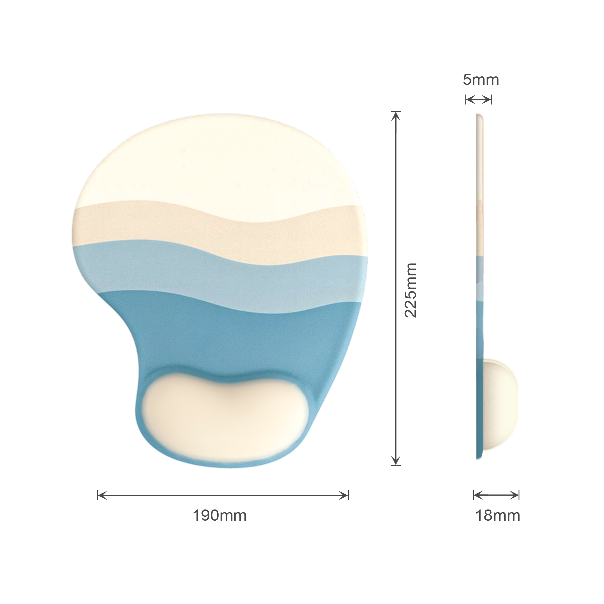 Lightweight Bean Gel Pad - Image 3