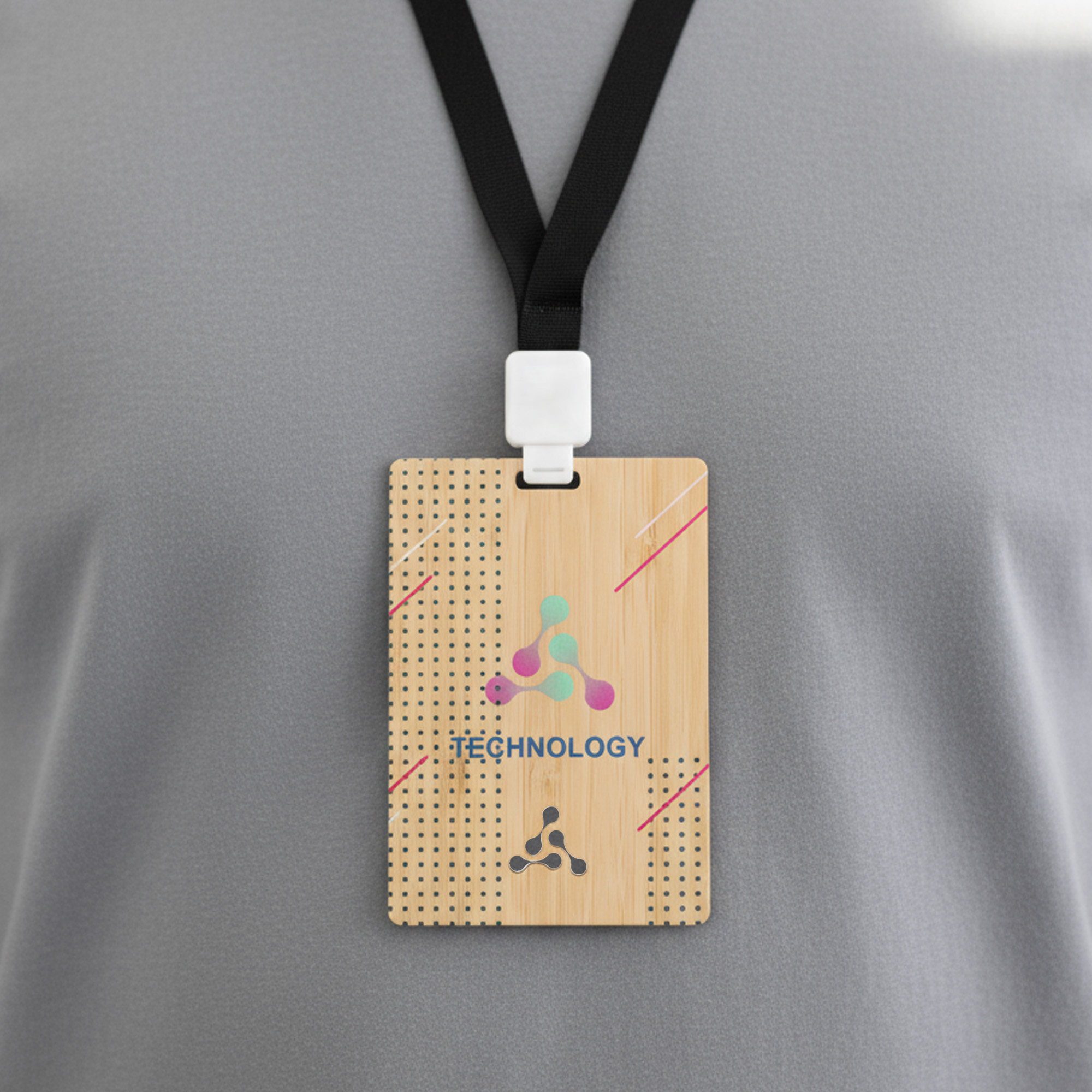 Bamboo Name Tag - Image 7