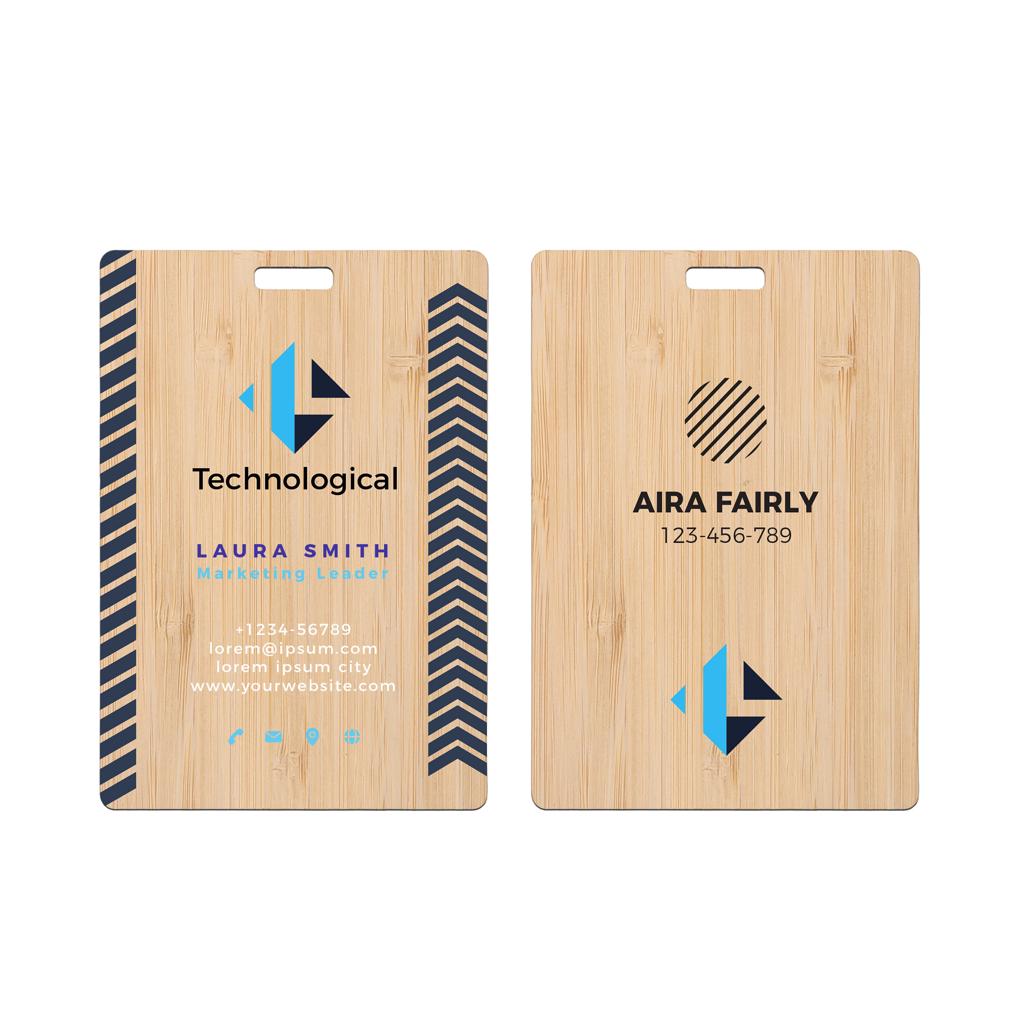 Bamboo Name Tag - Image 3