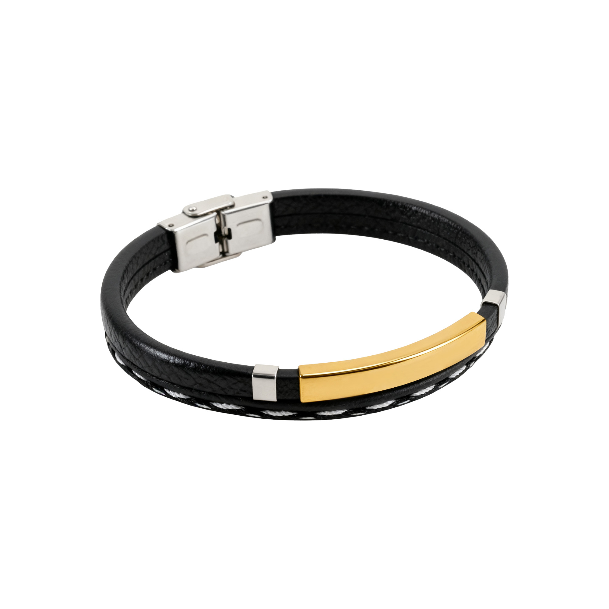 Personalized Leather Bracelet - Image 4