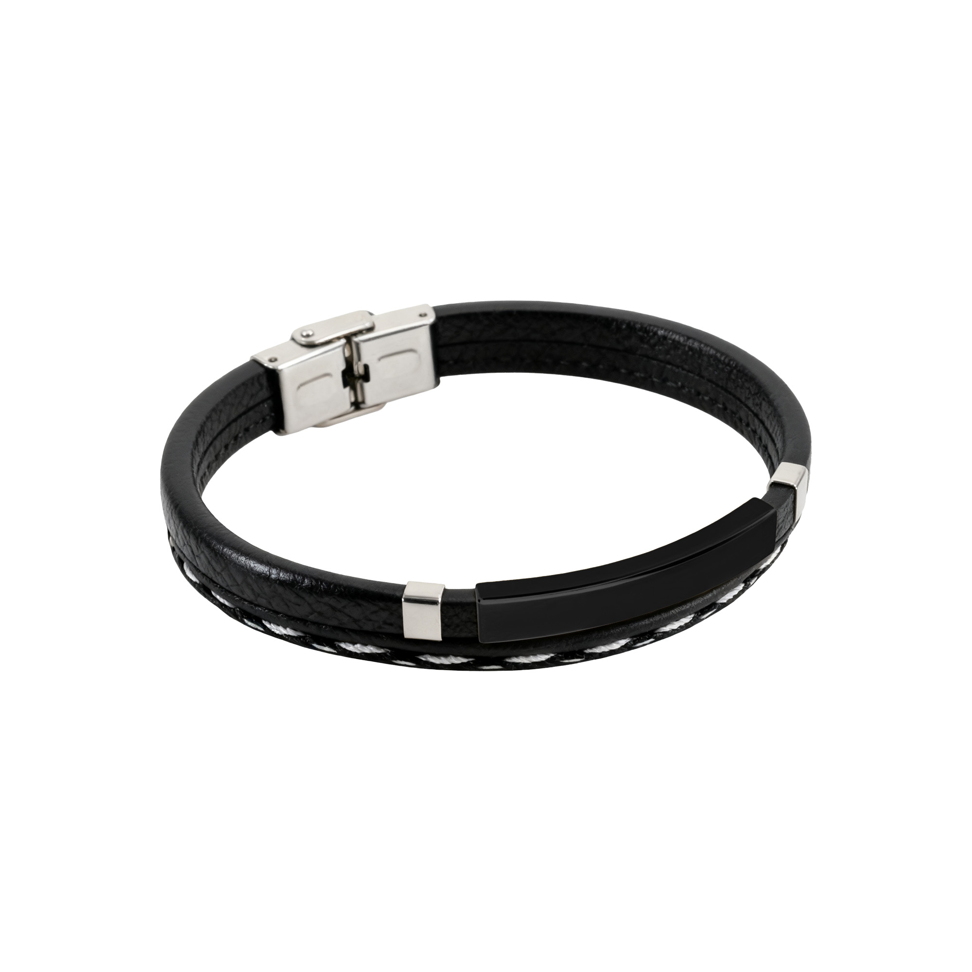 Personalized Leather Bracelet - Image 3