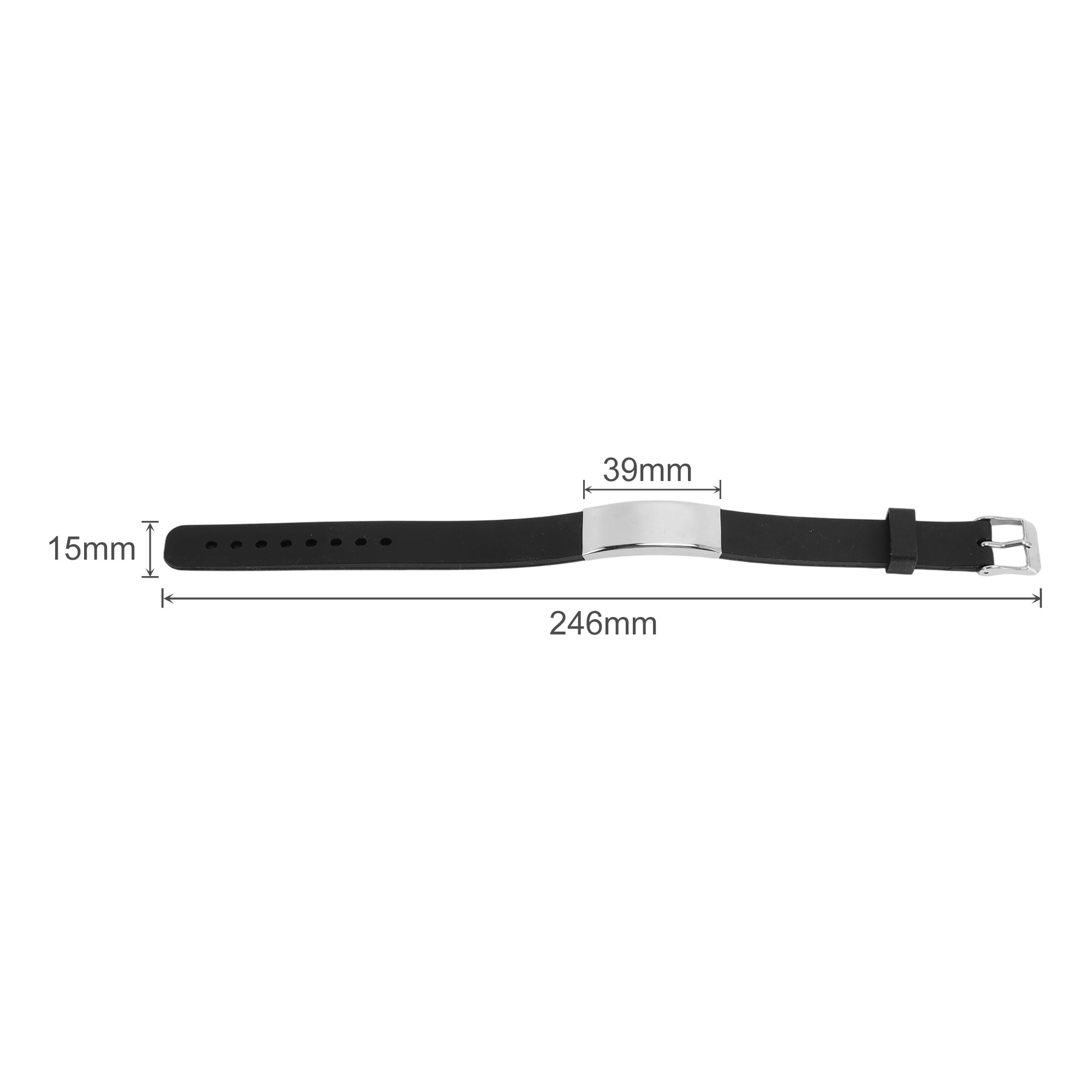 Engraved Stainless Steel Bracelet - Image 5