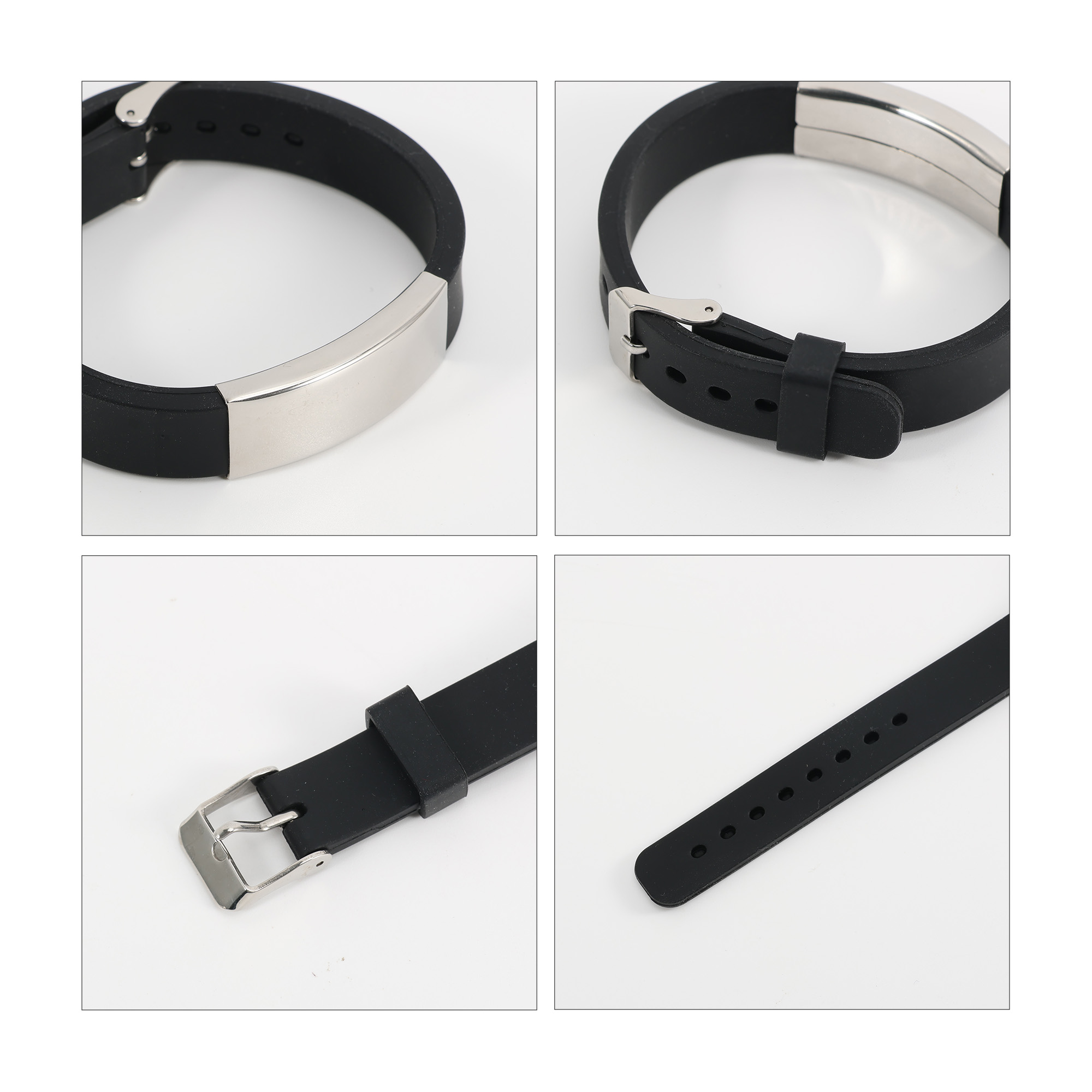 Engraved Stainless Steel Bracelet - Image 7