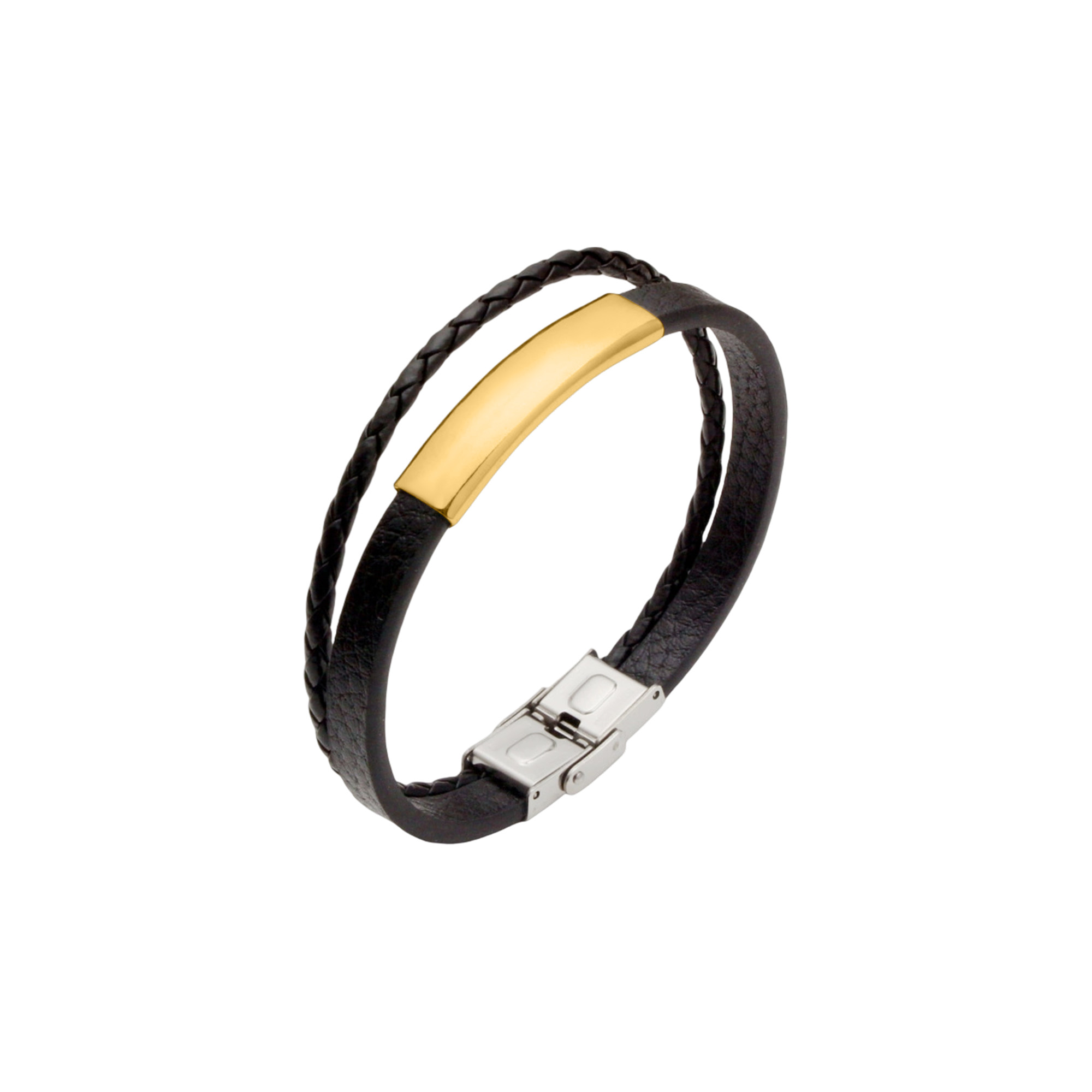 Double-layer Leather Bracelet - Image 4