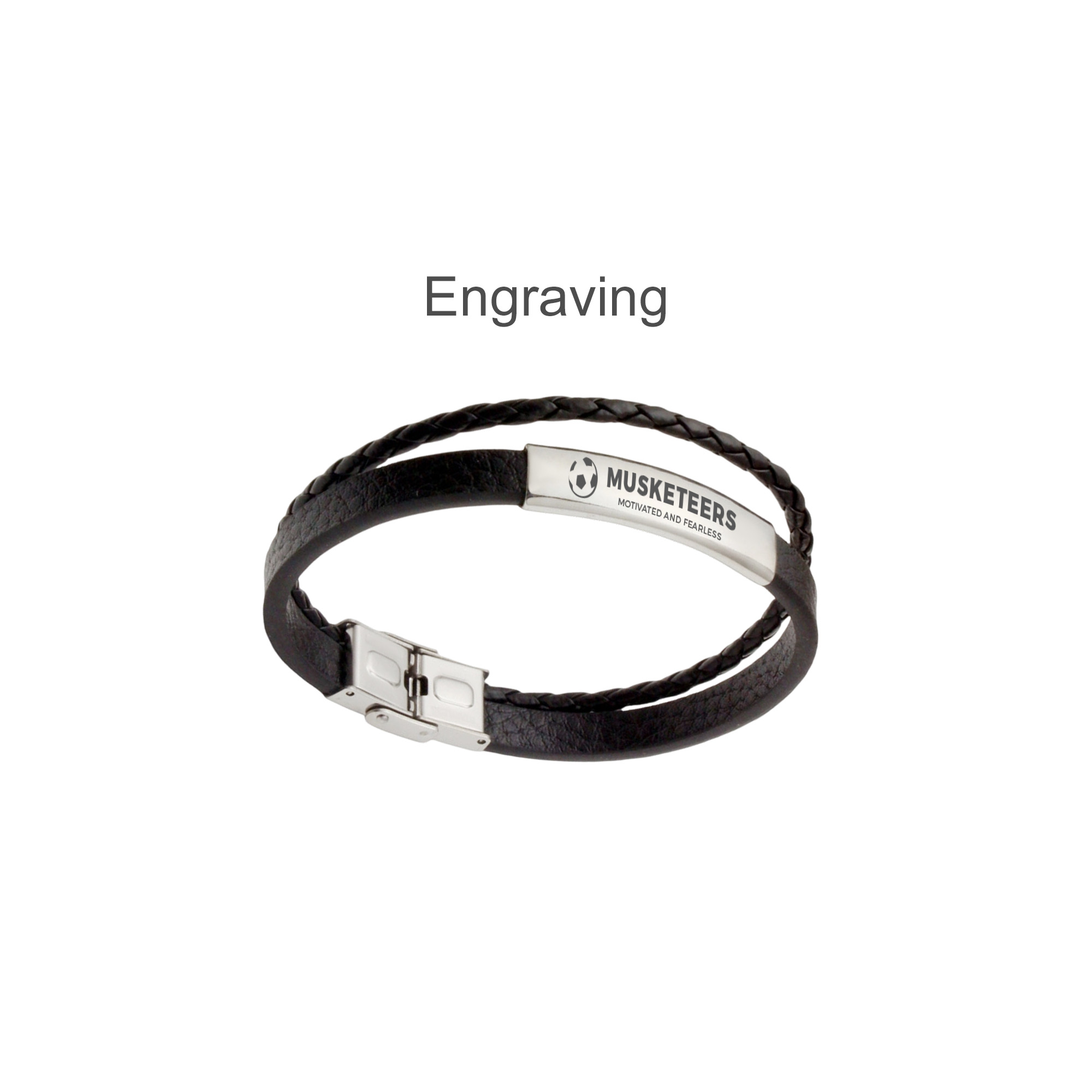 Double-layer Leather Bracelet - Image 6