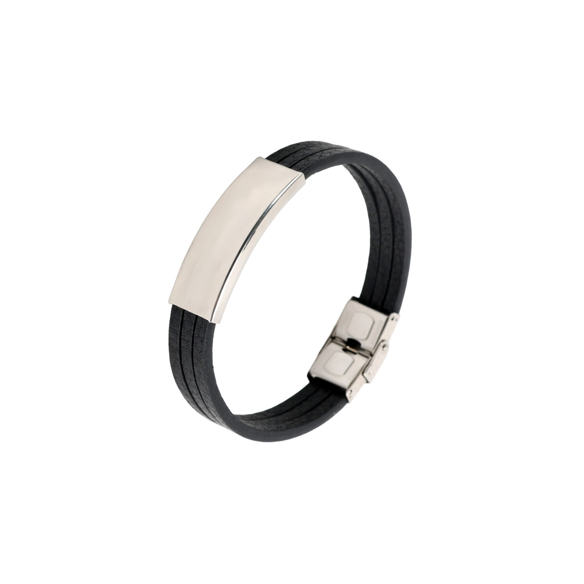 Multi-layer Leather Bracelet - Image 2