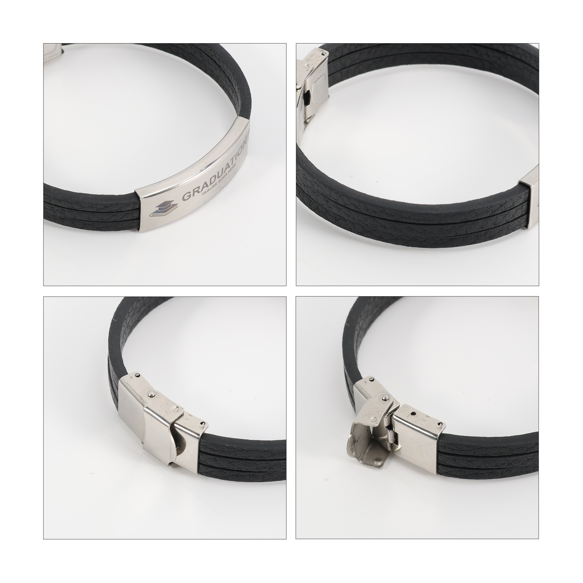 Multi-layer Leather Bracelet - Image 7