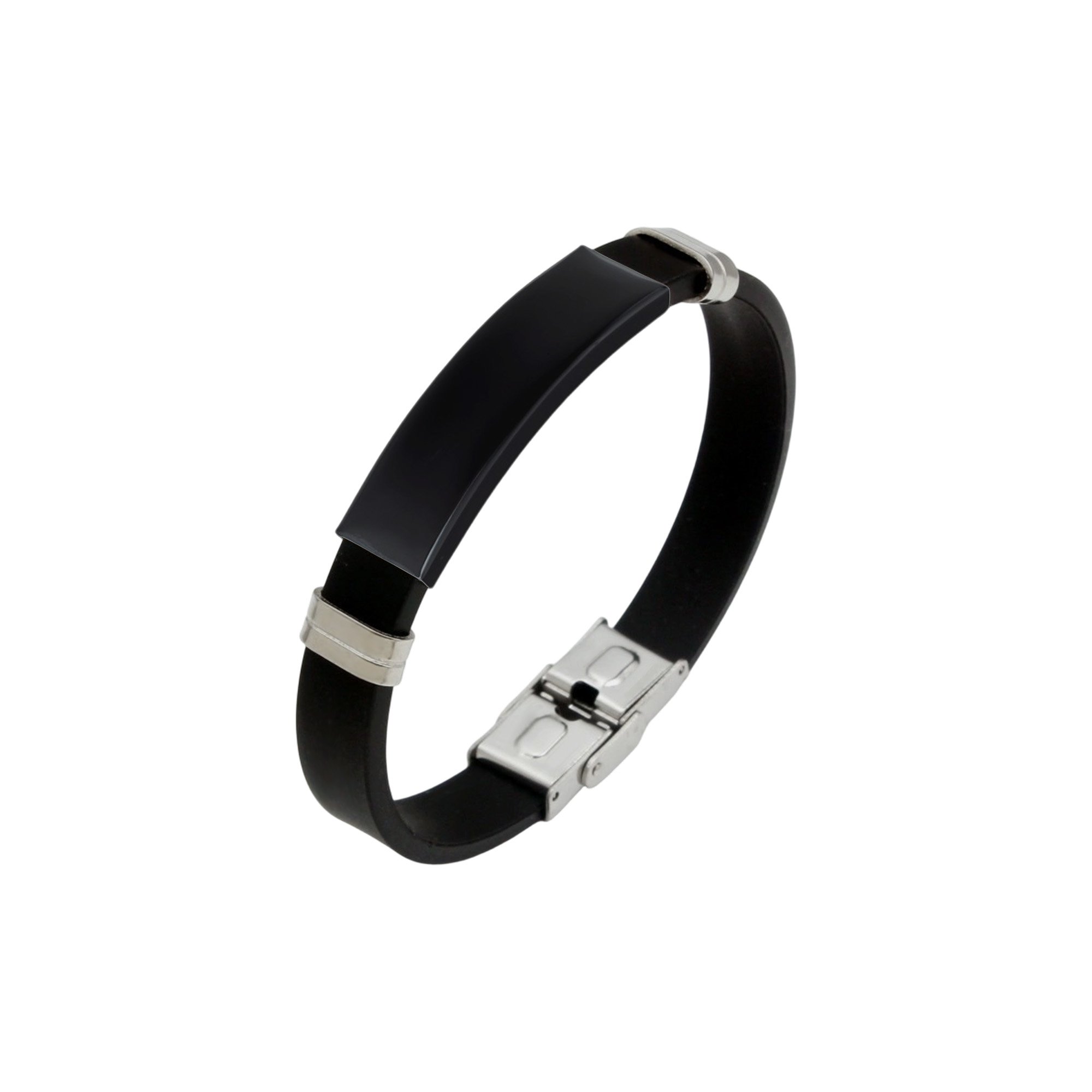 Metal Buckle Latch Bracelet - Image 3