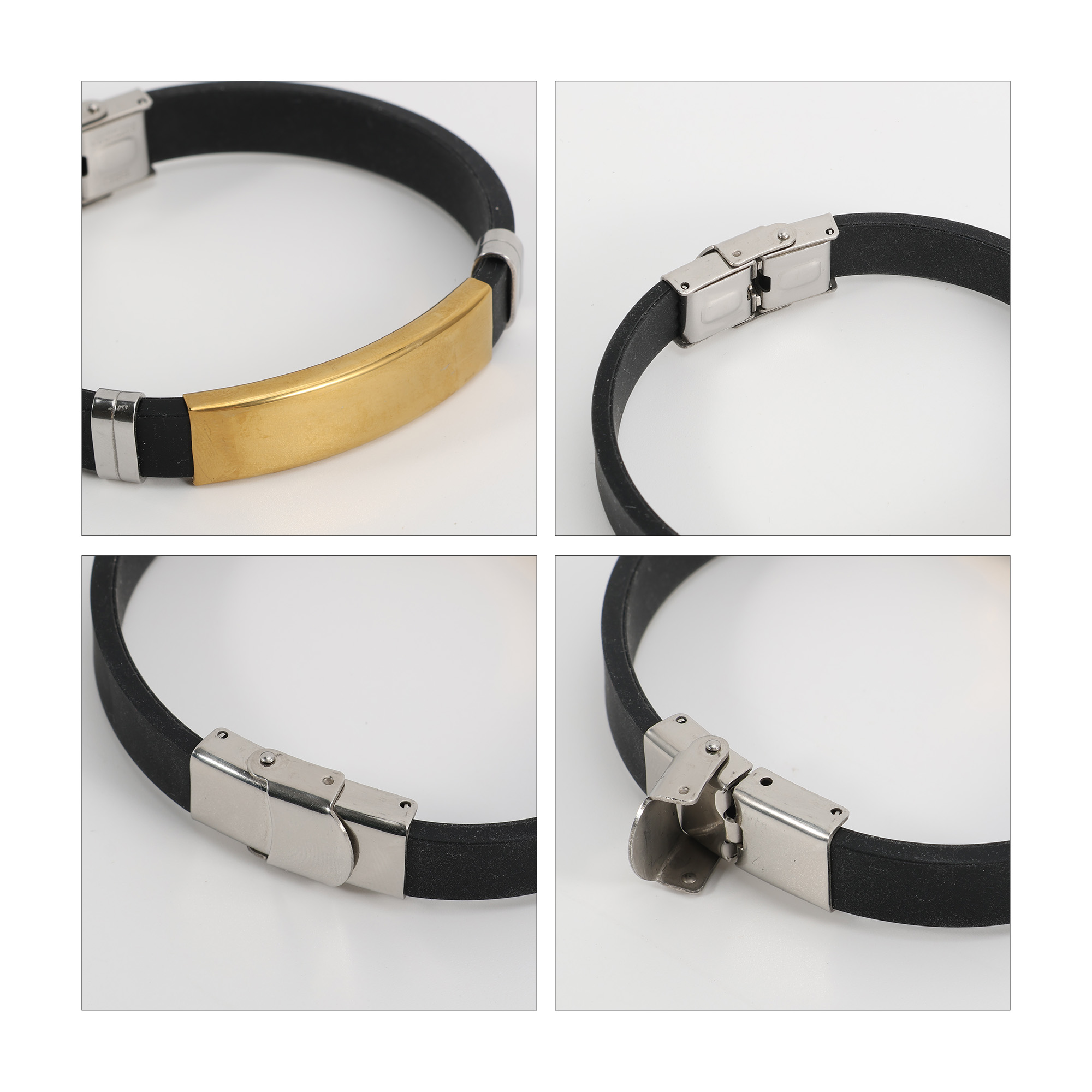Metal Buckle Latch Bracelet - Image 7