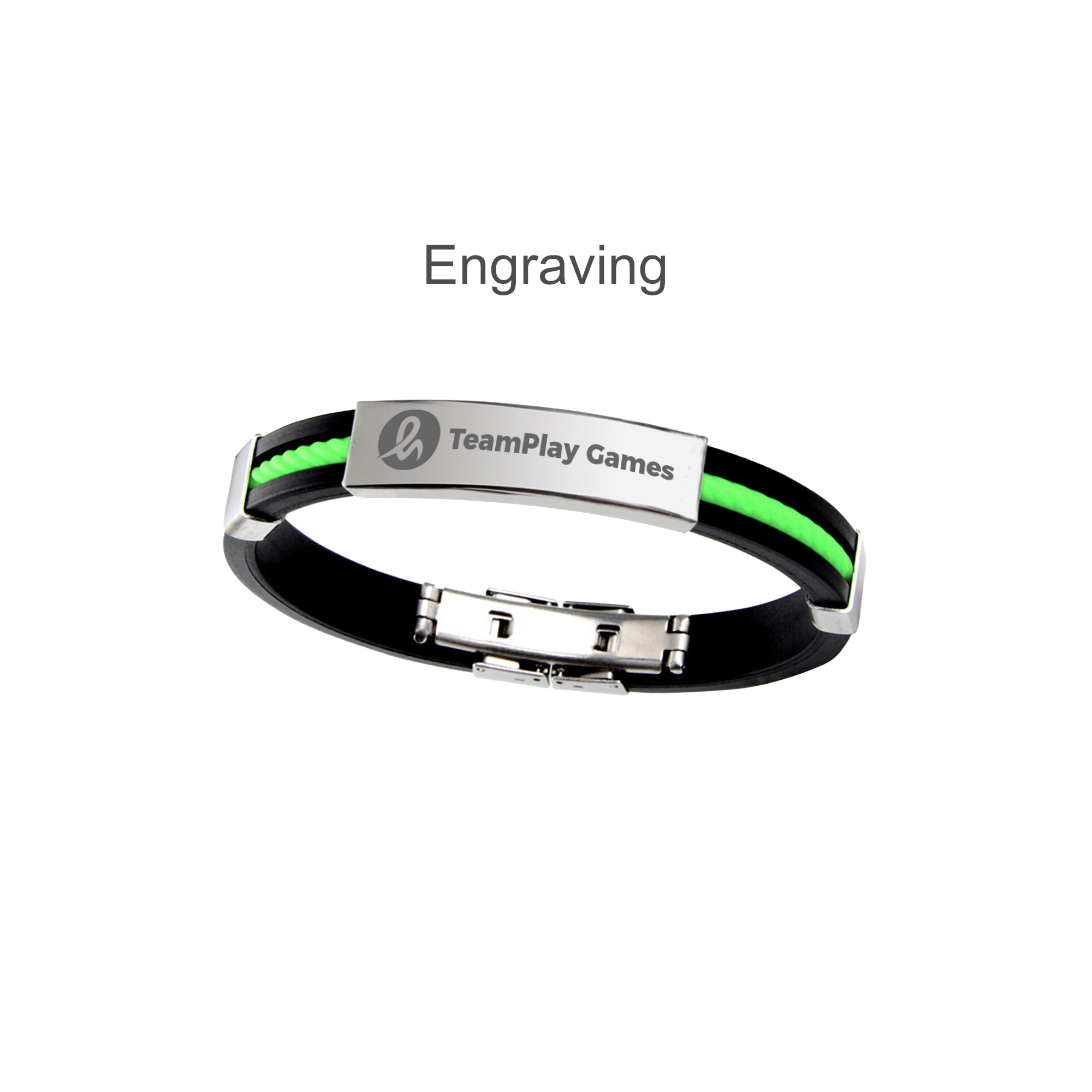 Glide Lock Clasp Colour Silica Bracelet - Image 6