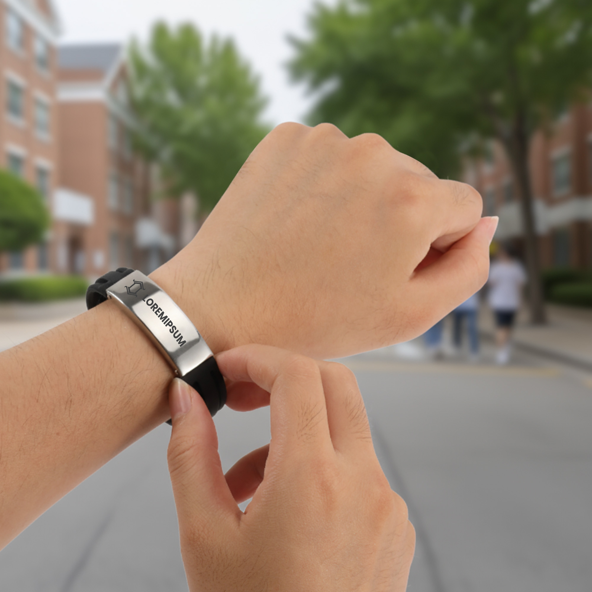 Metal Strap Bracelet - Image 8