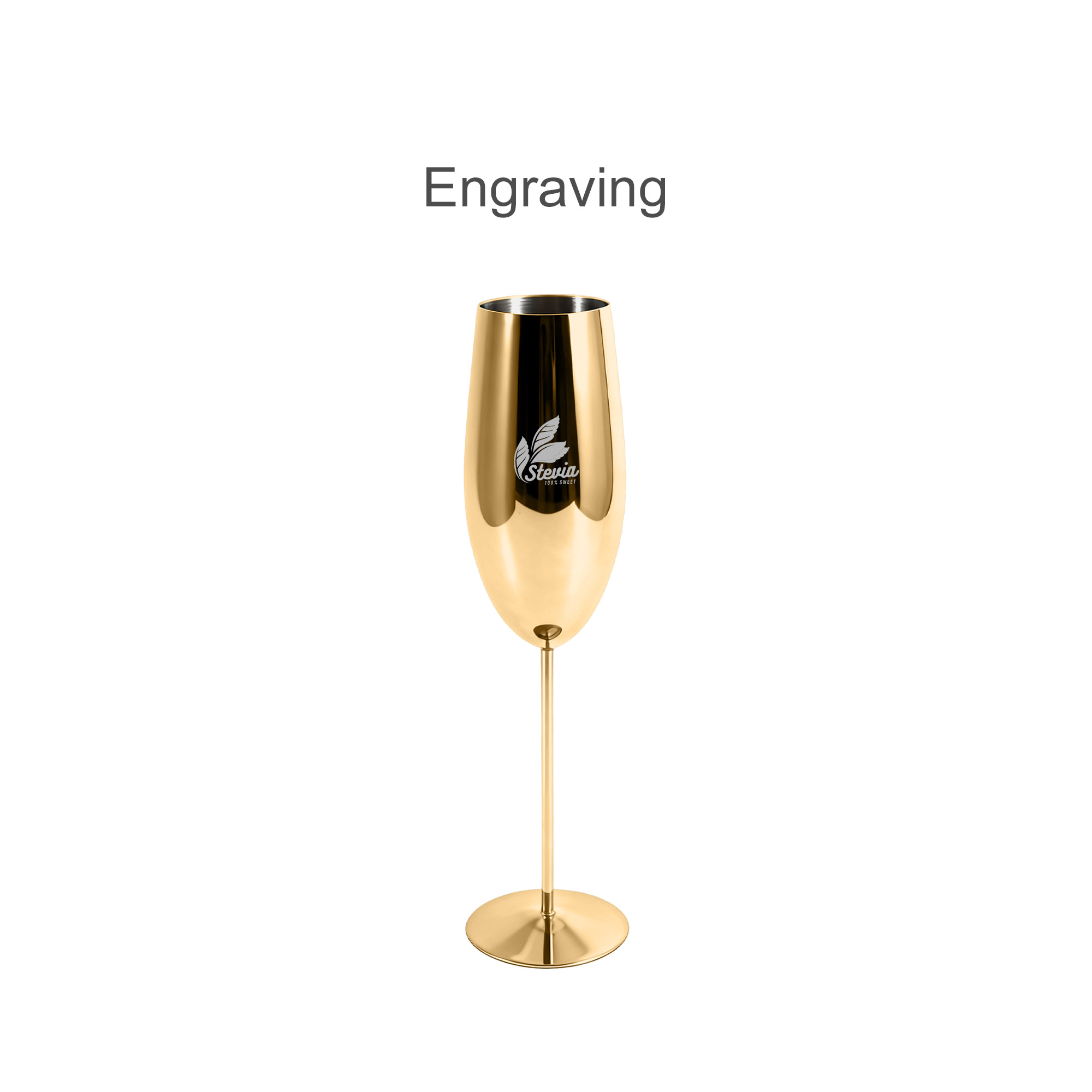 Stainless Steel Champagne Flute - Image 6