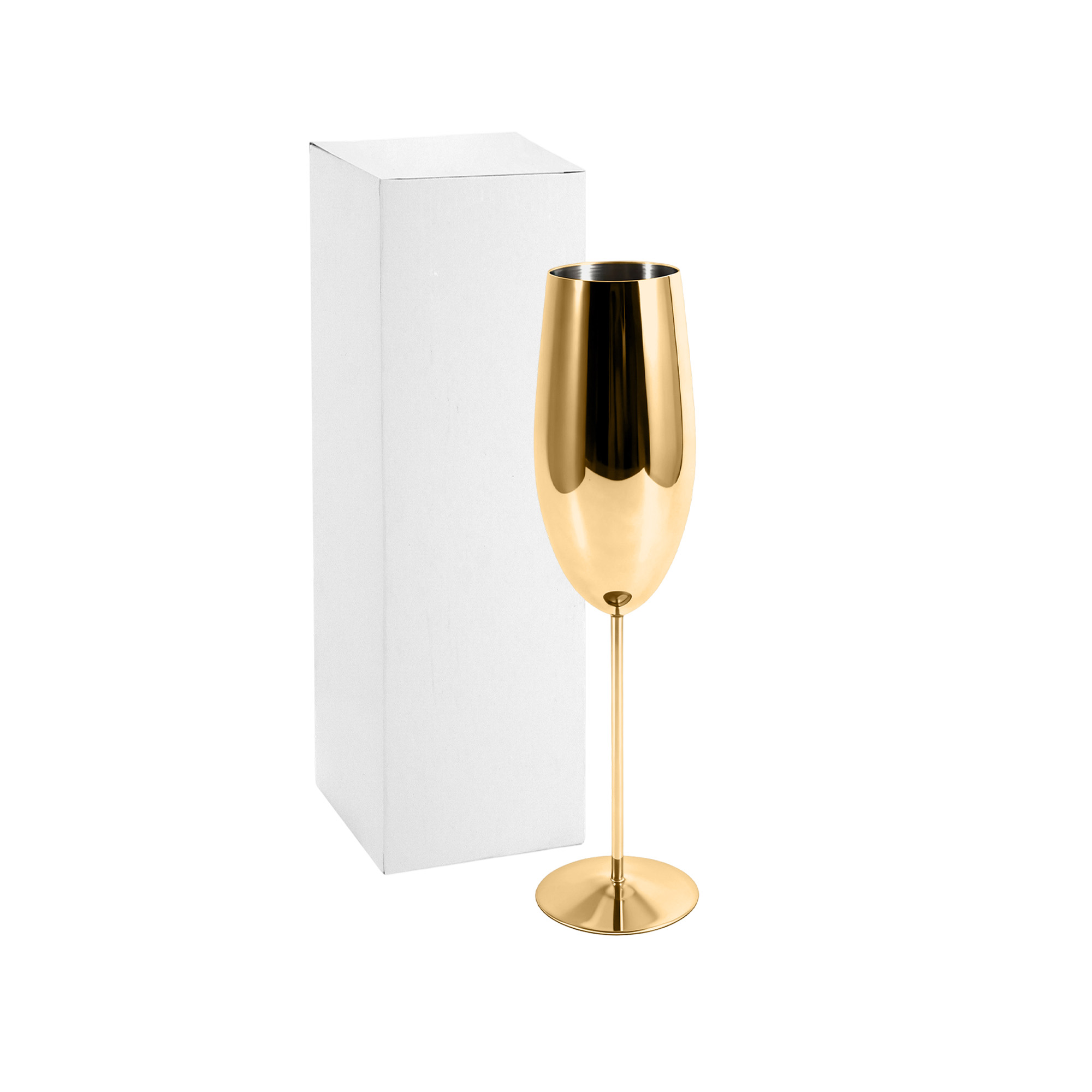 Stainless Steel Champagne Flute - Image 7
