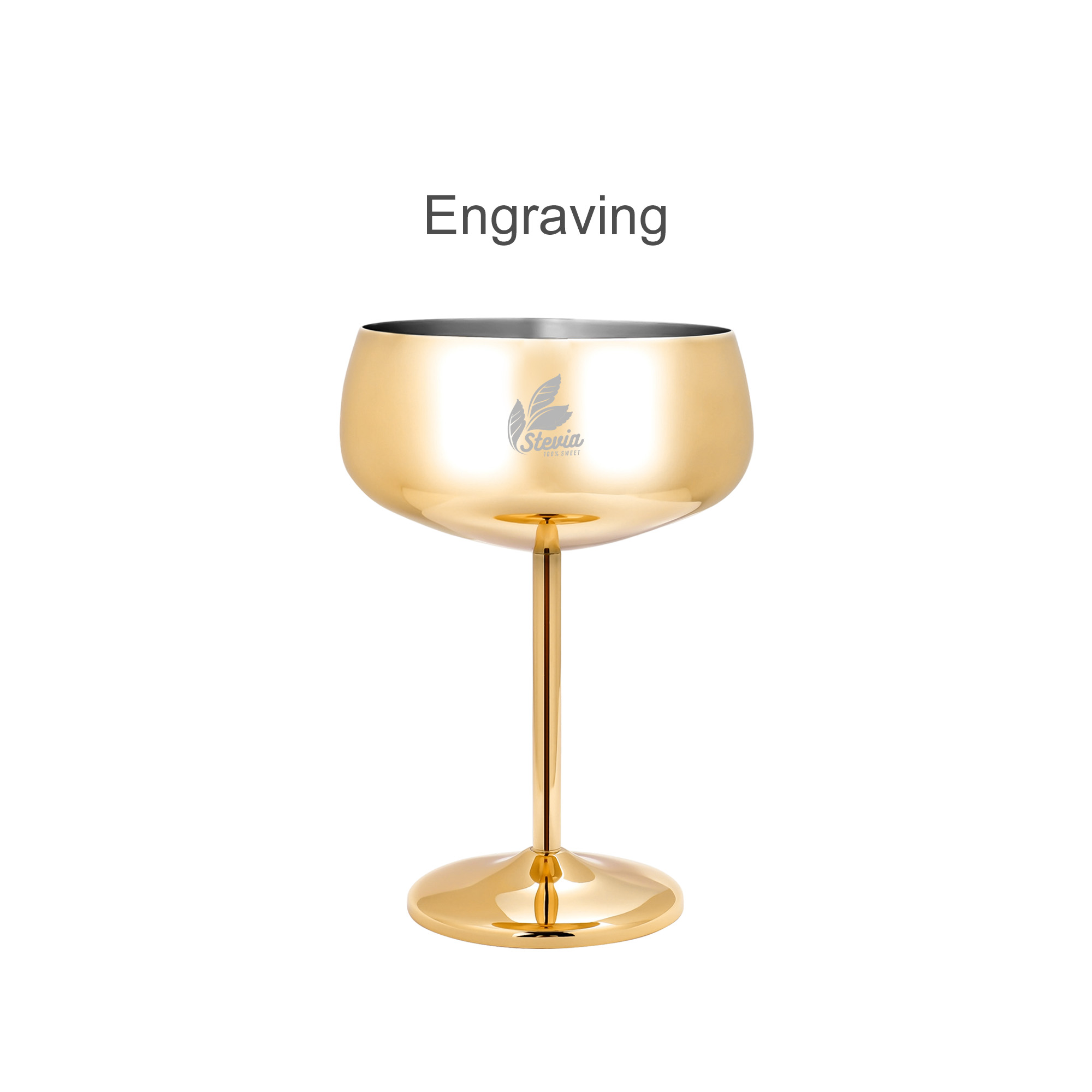 Stainless Steel Cocktail Coupe - Image 6