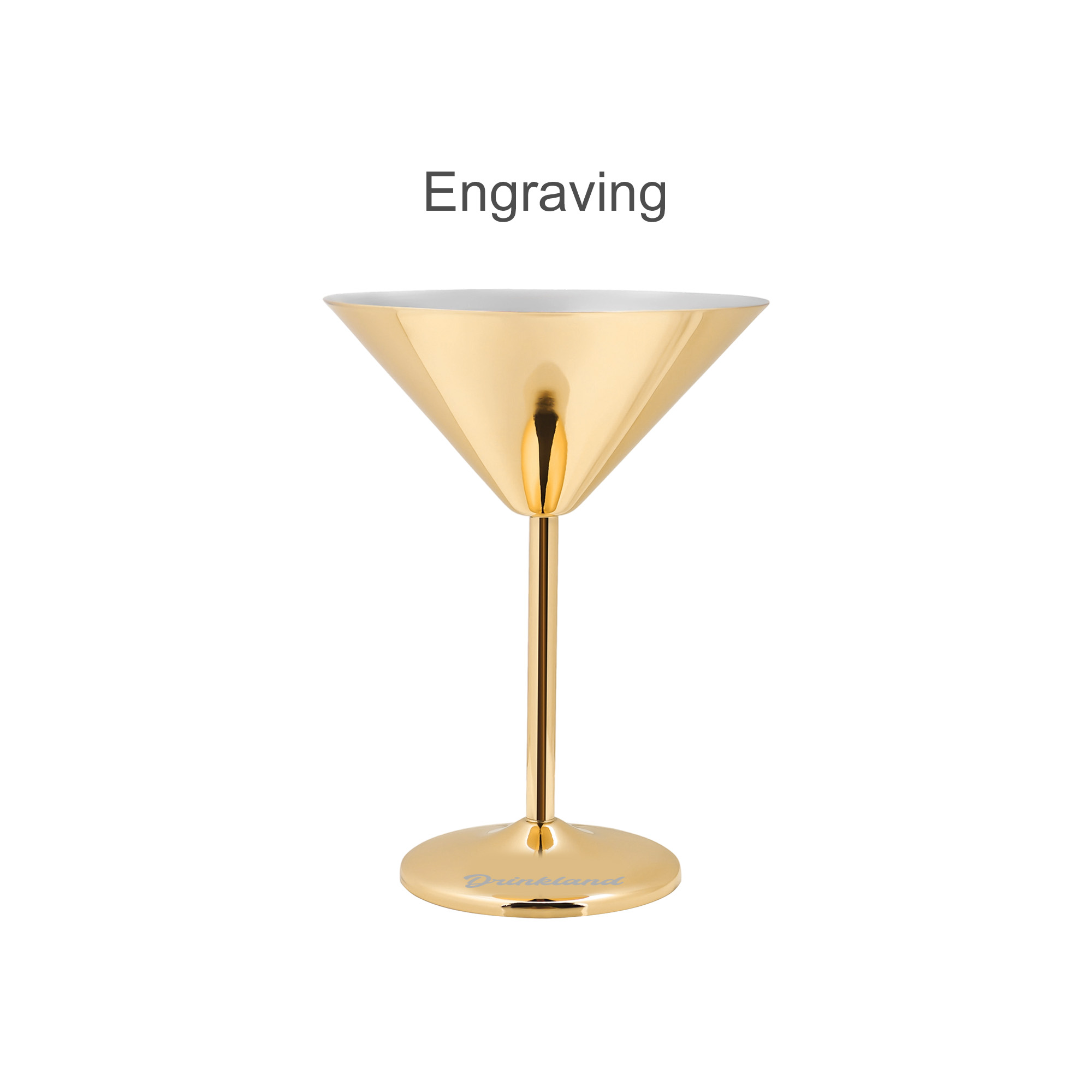 Stainless Steel Martini Goblet - Image 6