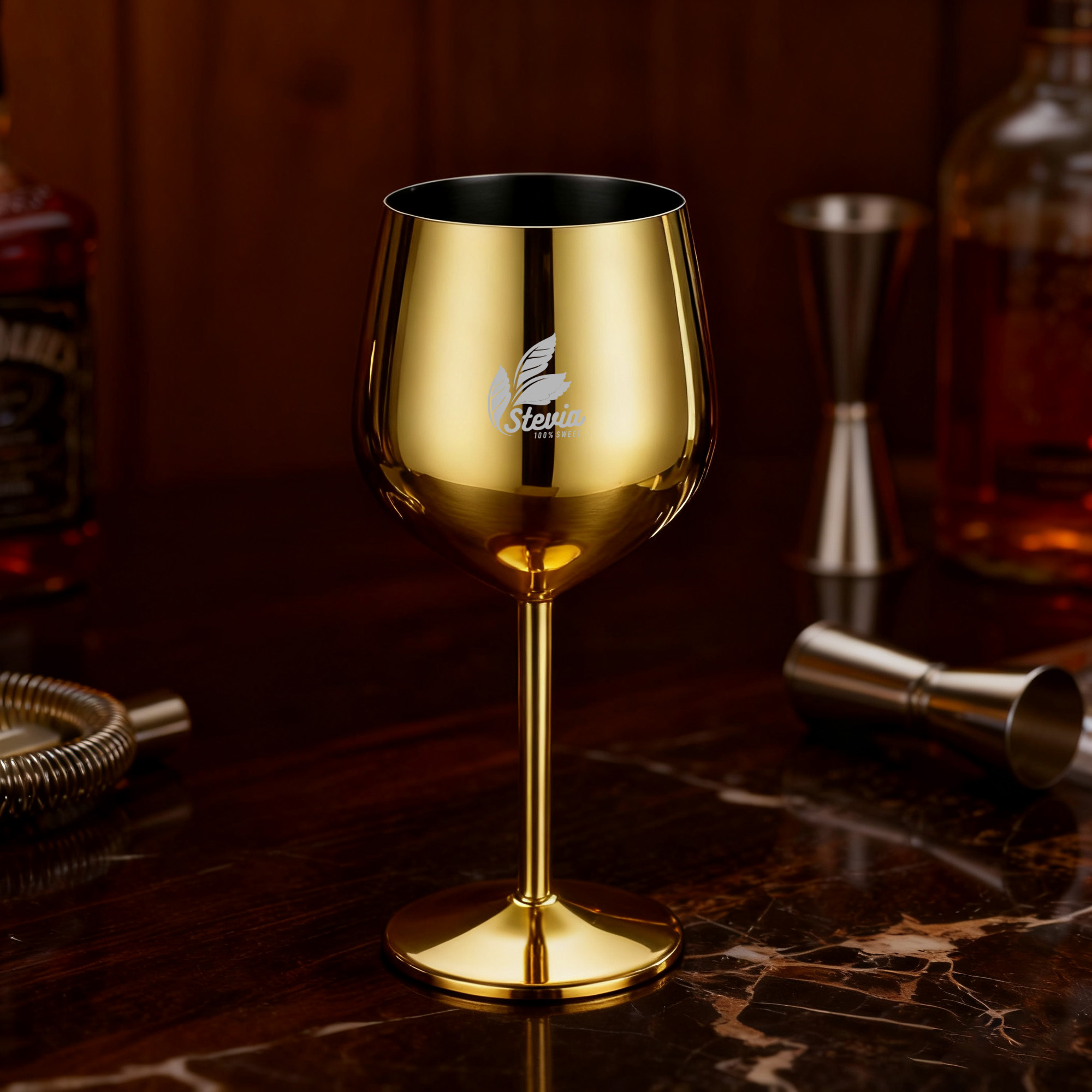 Stainless Steel Wine Goblet - Image 9