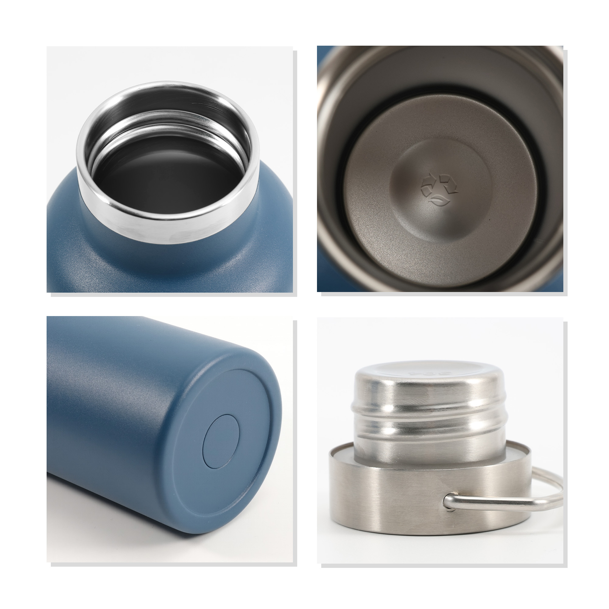 500ML/720ML RCS Recycled Stainless steel Insulated Bottle - Image 11