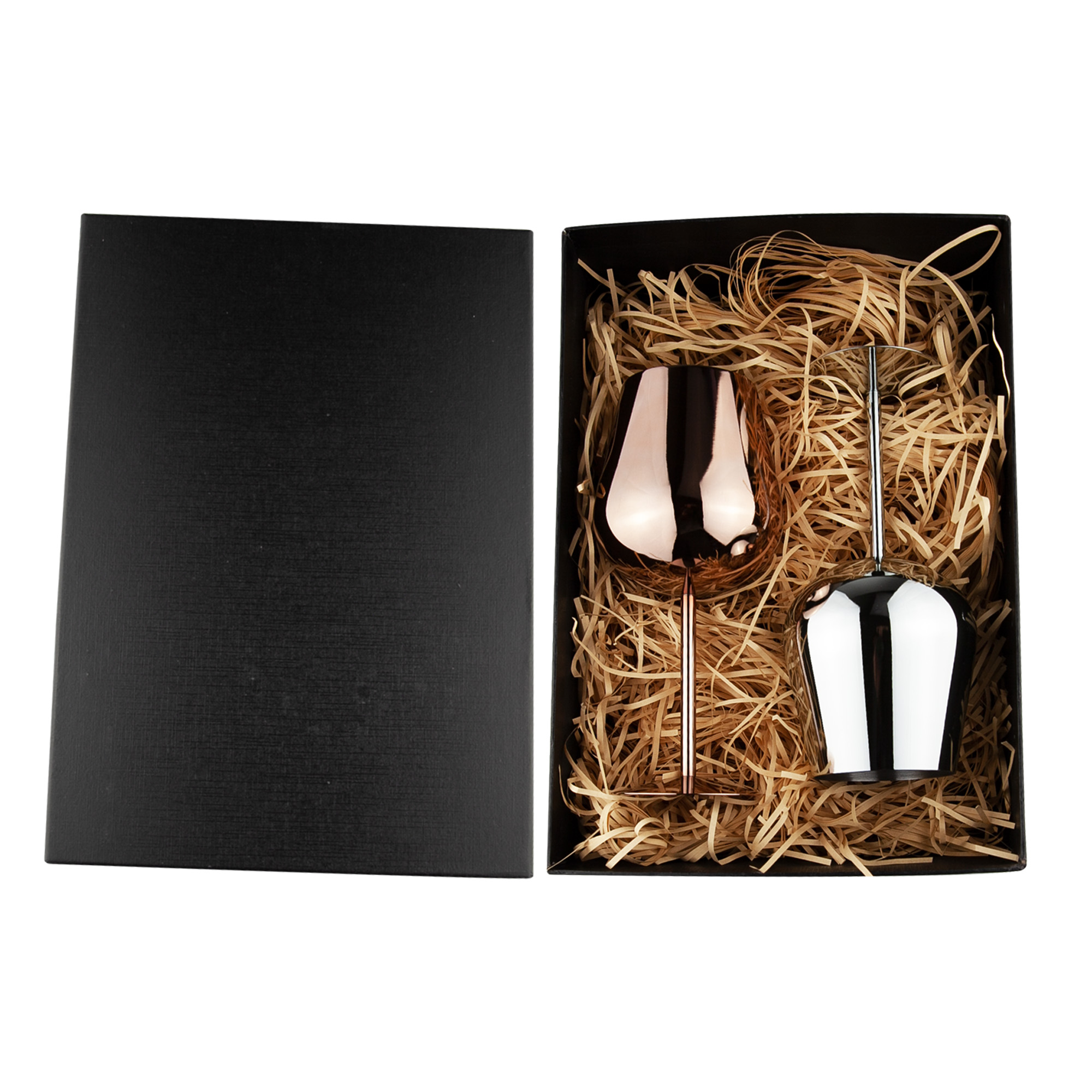 Bula Vinaka Stainless Steel Wine Glass Gift Set - Image 5