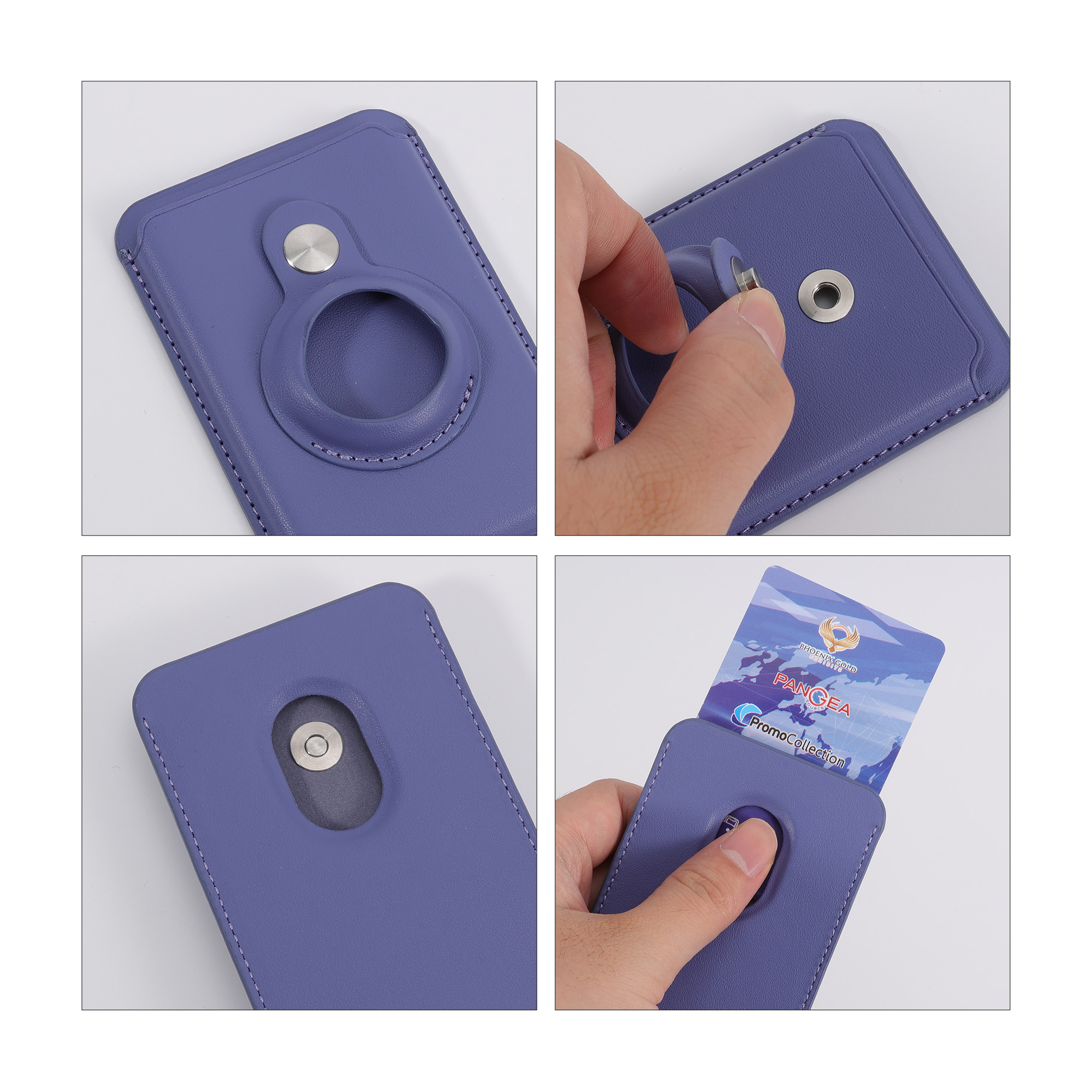 PU Magnetic Card&Airtag Holder - Image 12