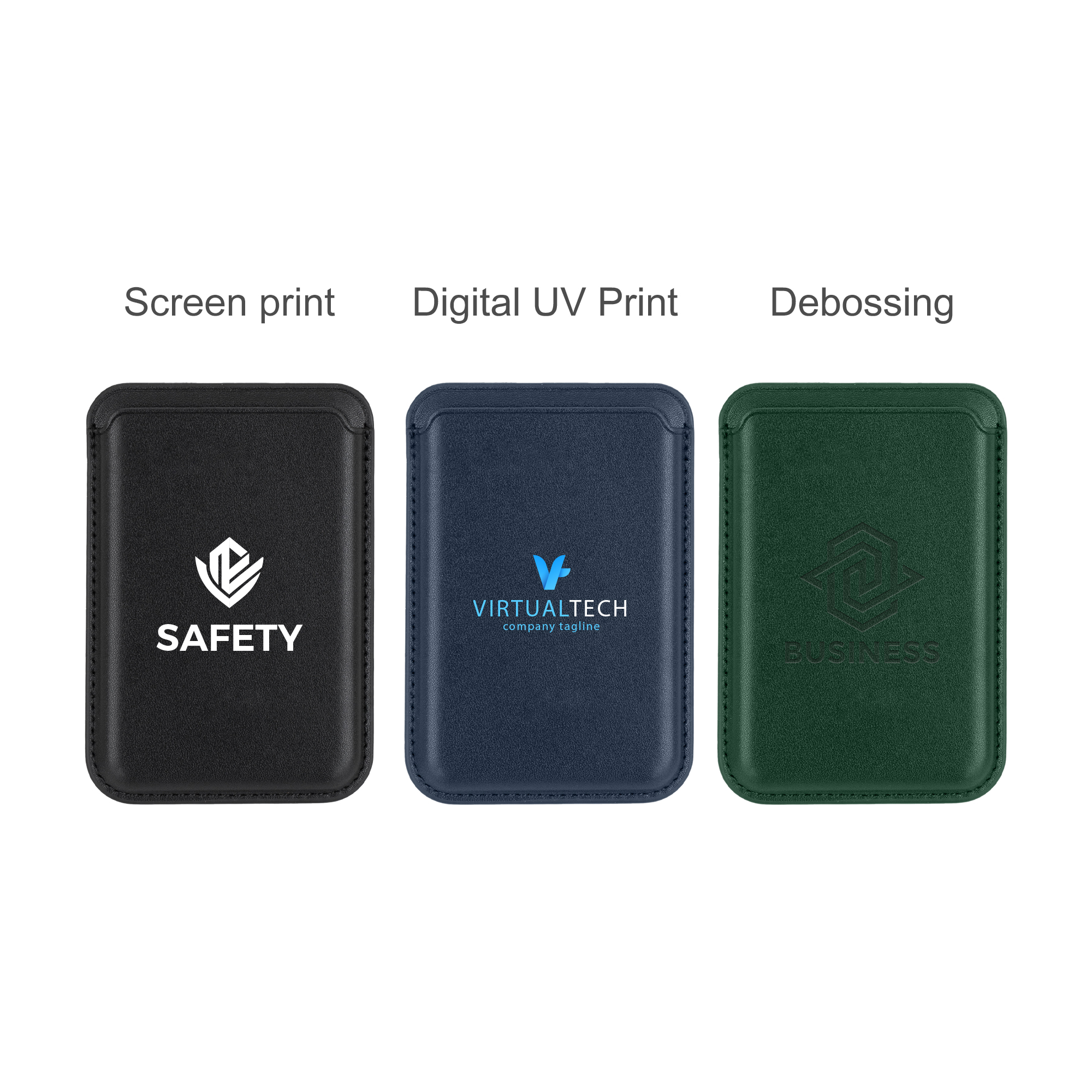 PU Magnetic Phone Card Holder - Image 12