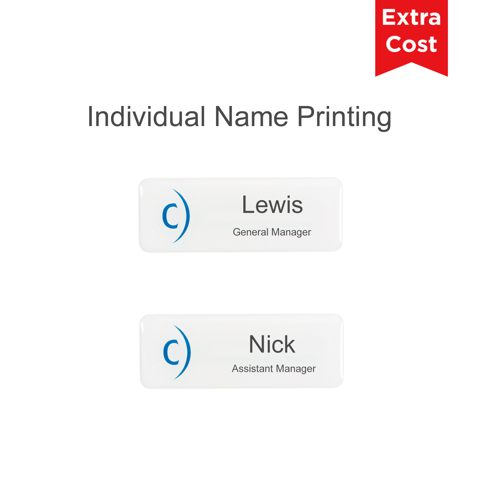 Custom Acrylic Name Badge - Image 10