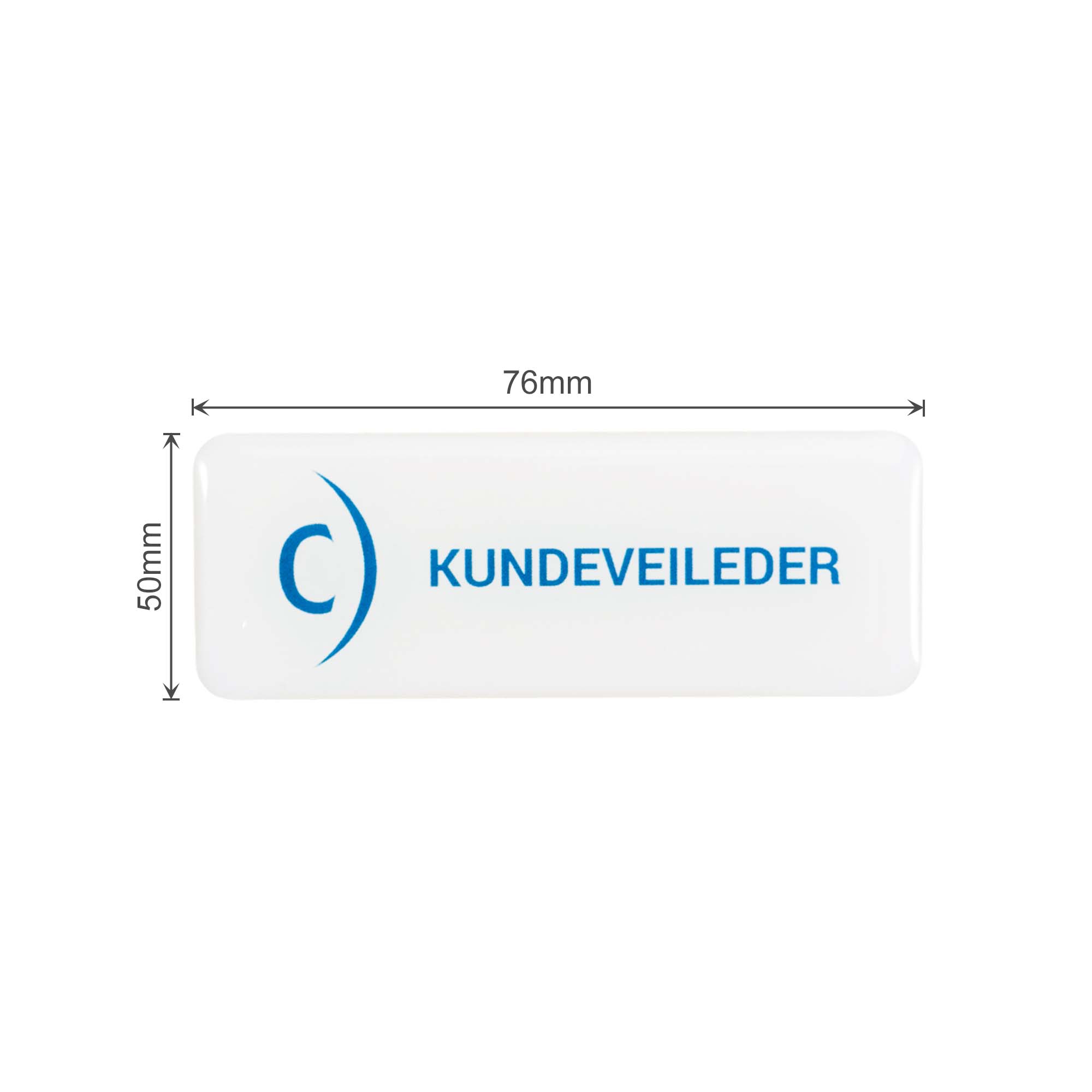 Custom Acrylic Name Badge - Image 6