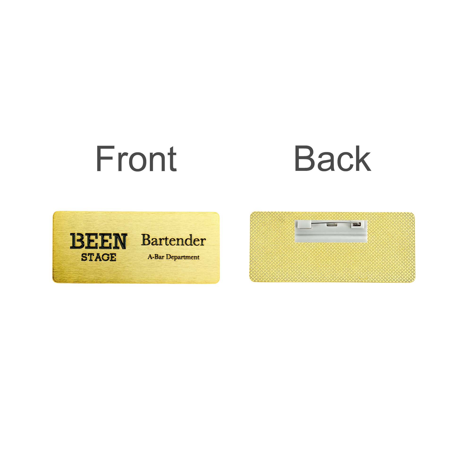Metal Name Badge - Image 4