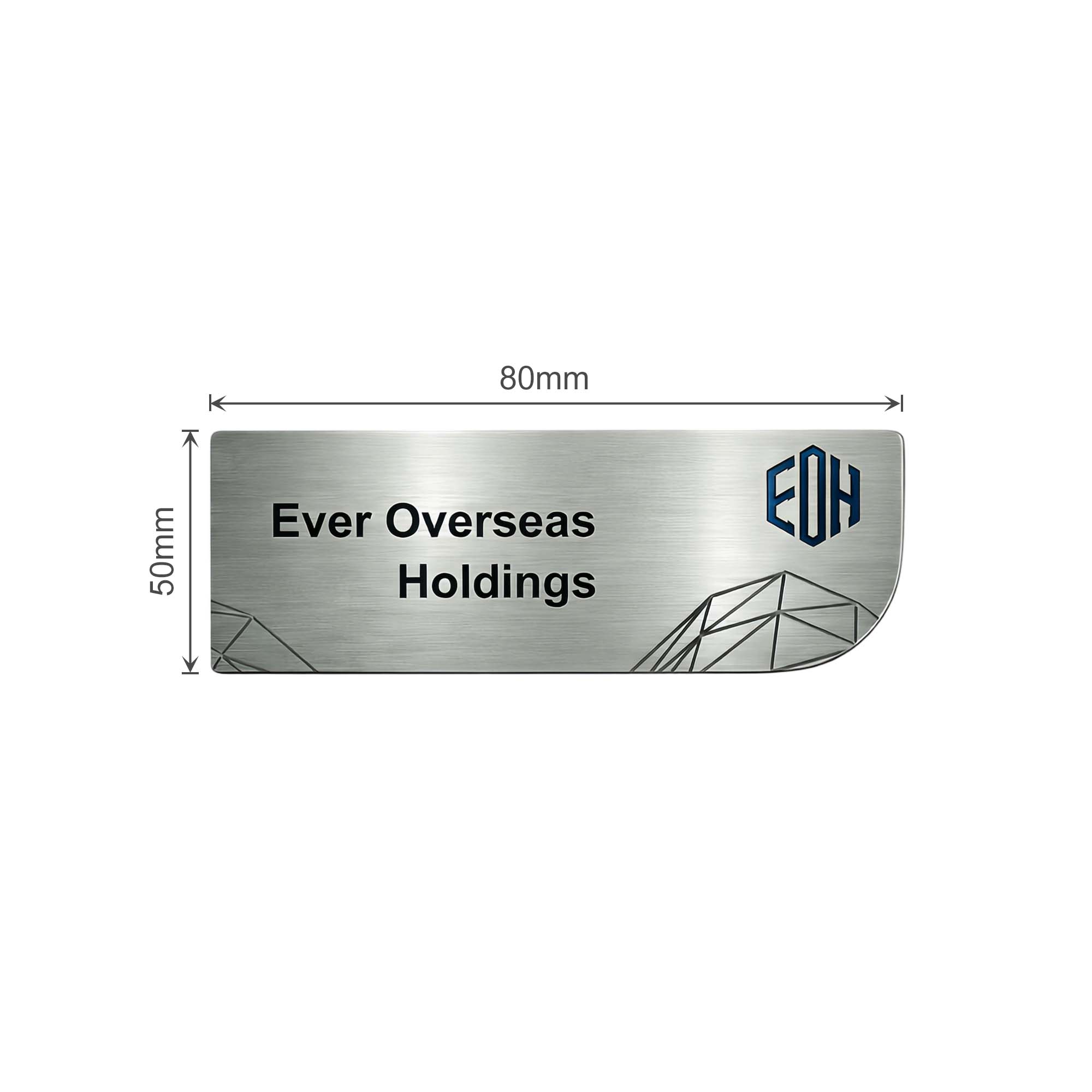 Custom Metal Name Badge - Image 4