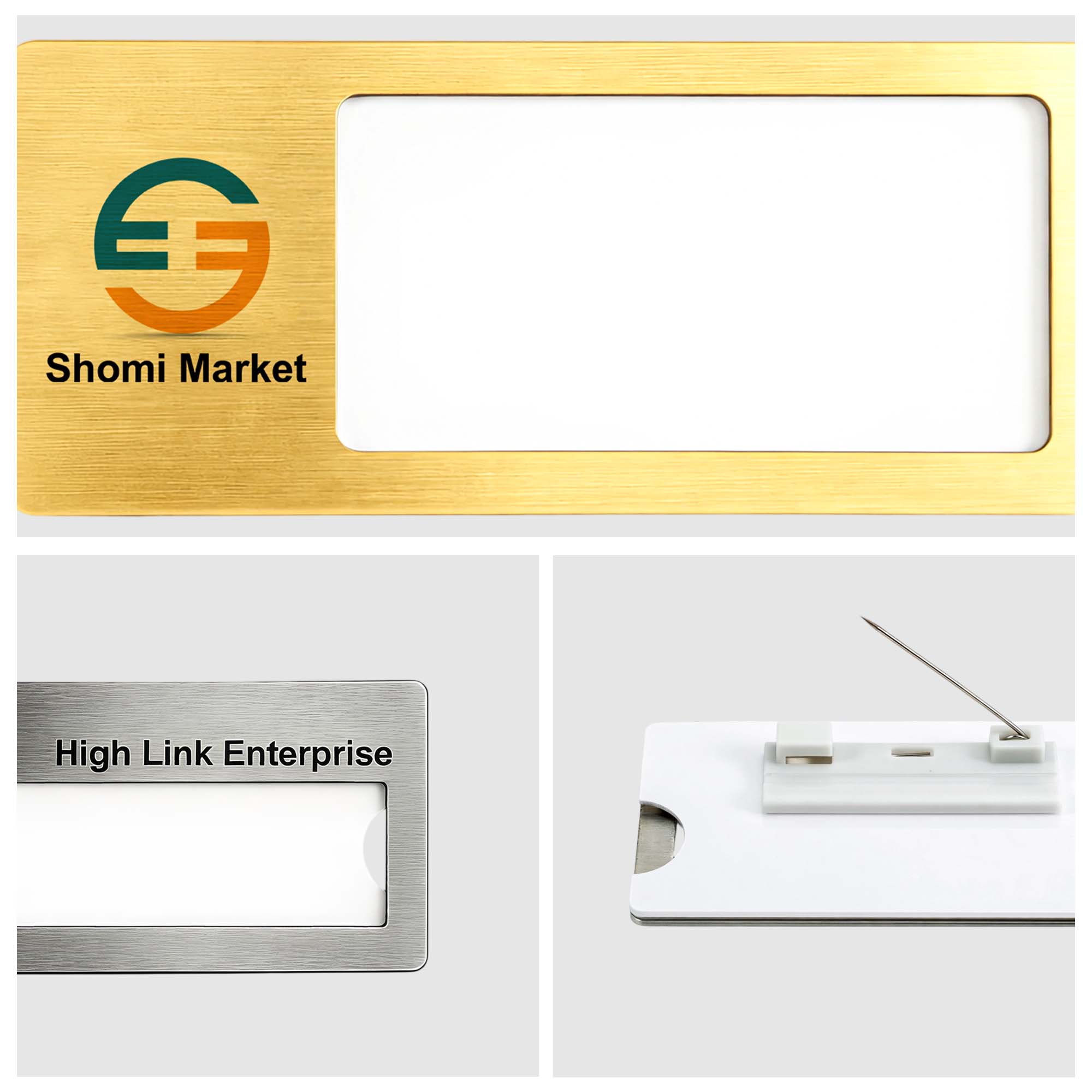 Reusable Metal Name Badge - Image 7