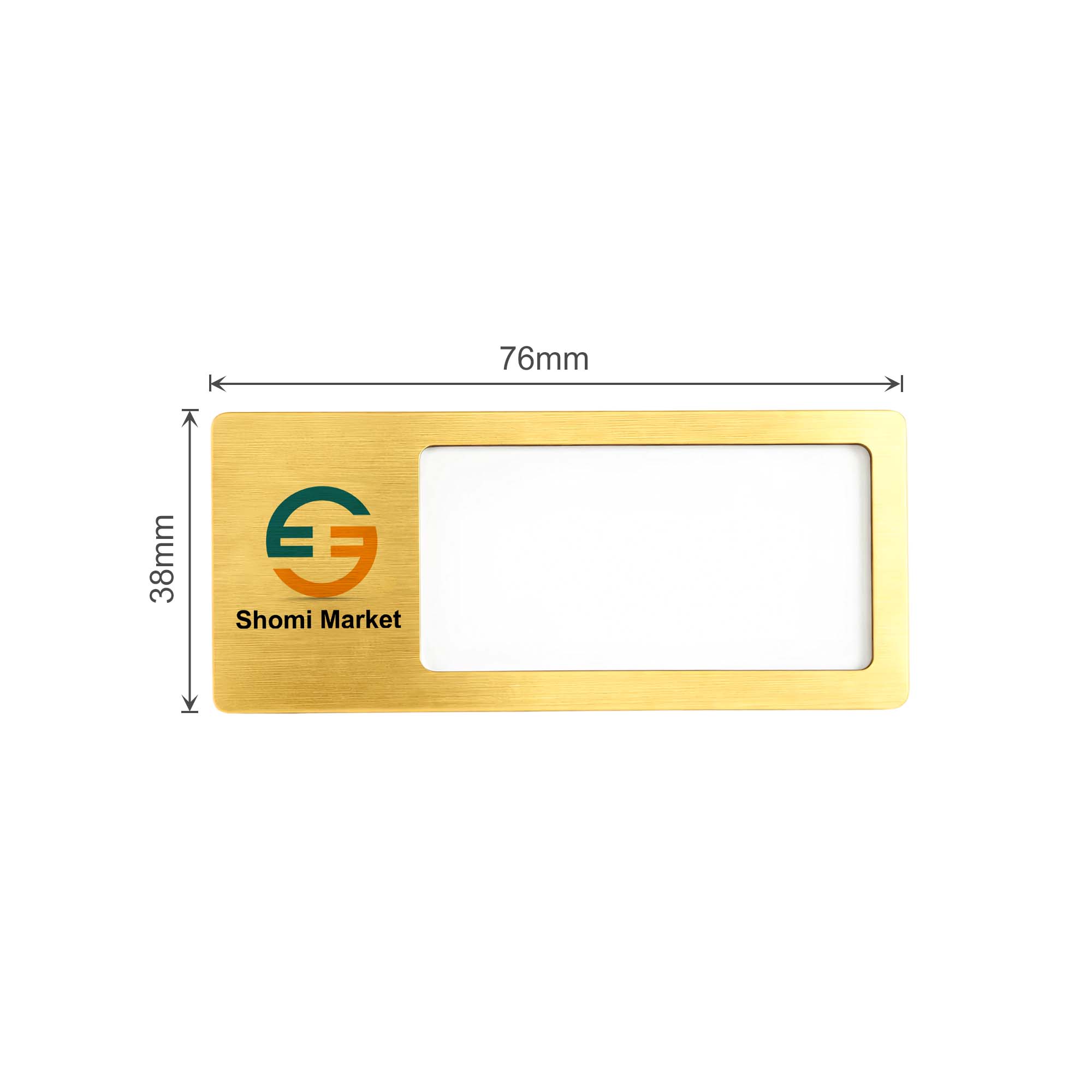 Reusable Metal Name Badge - Image 5