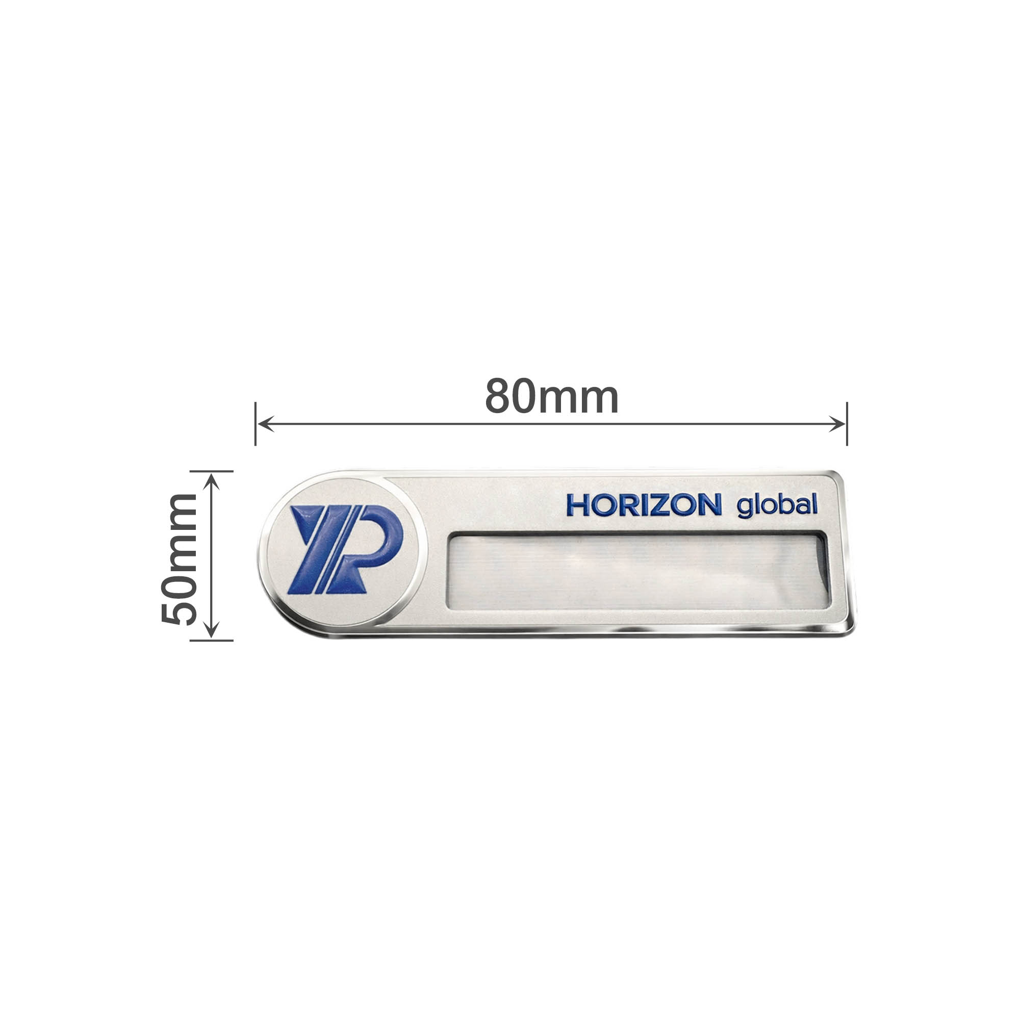 Custom Reusable Metal Name Badge - Image 4