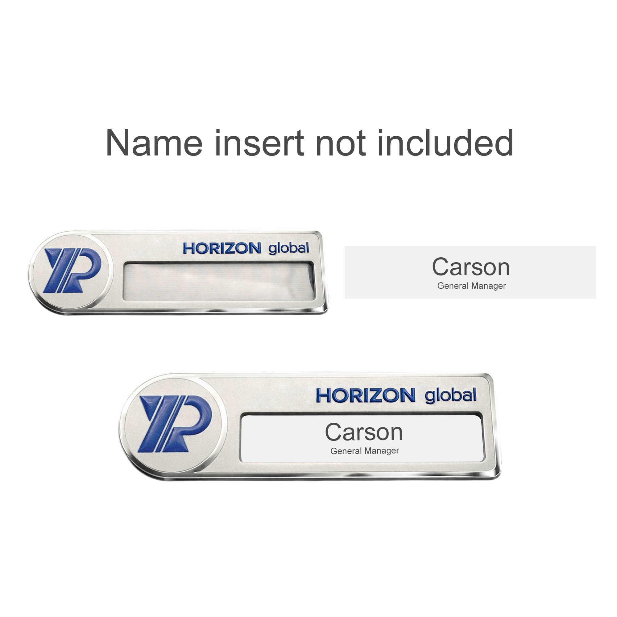 Custom Reusable Metal Name Badge - Image 6