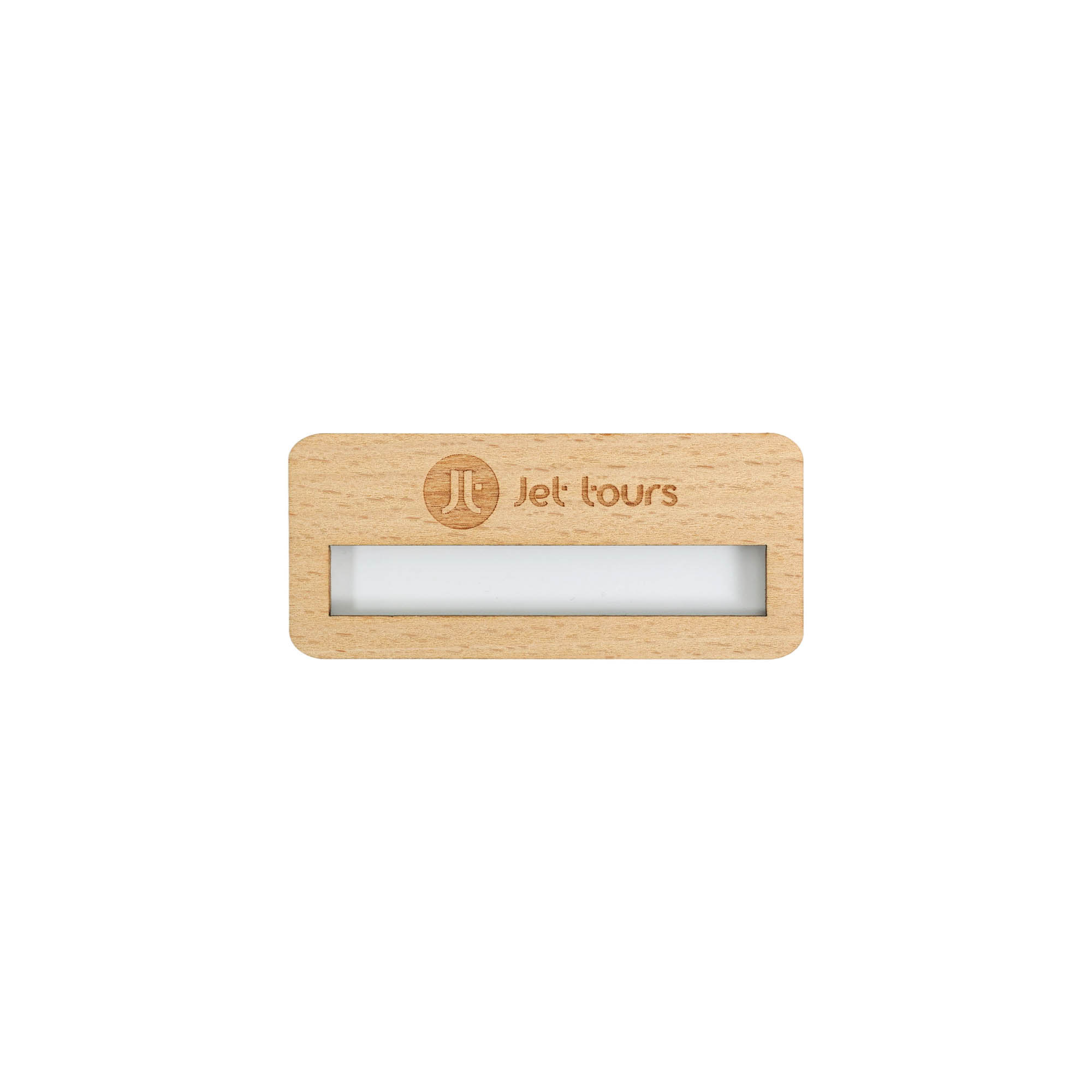 Reusable Wooden Name Badge - Image 2
