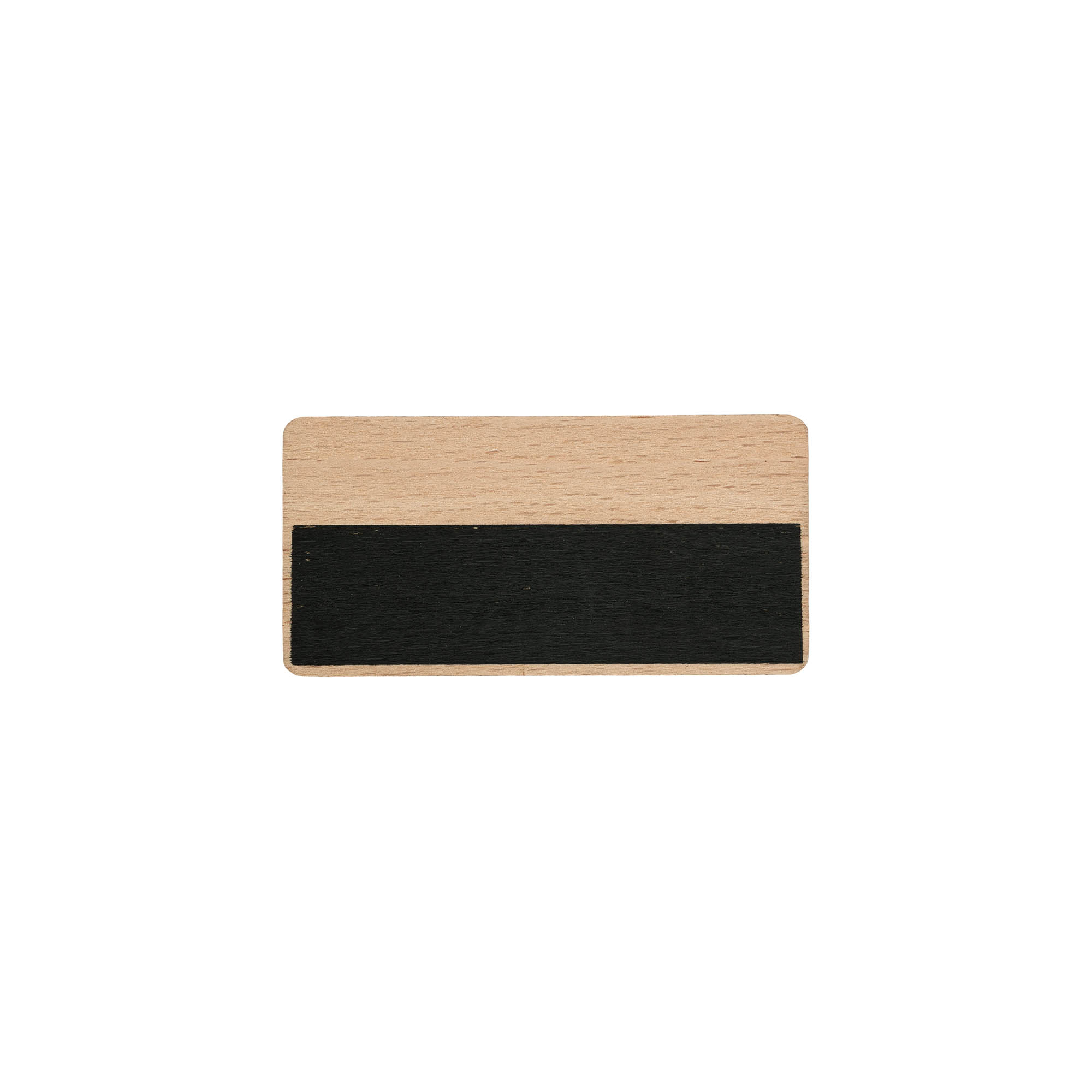Erasable Wooden Chalkboard Name Badge - Image 2