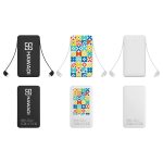 10000mAh Slim  Power Bank with Charging Cable