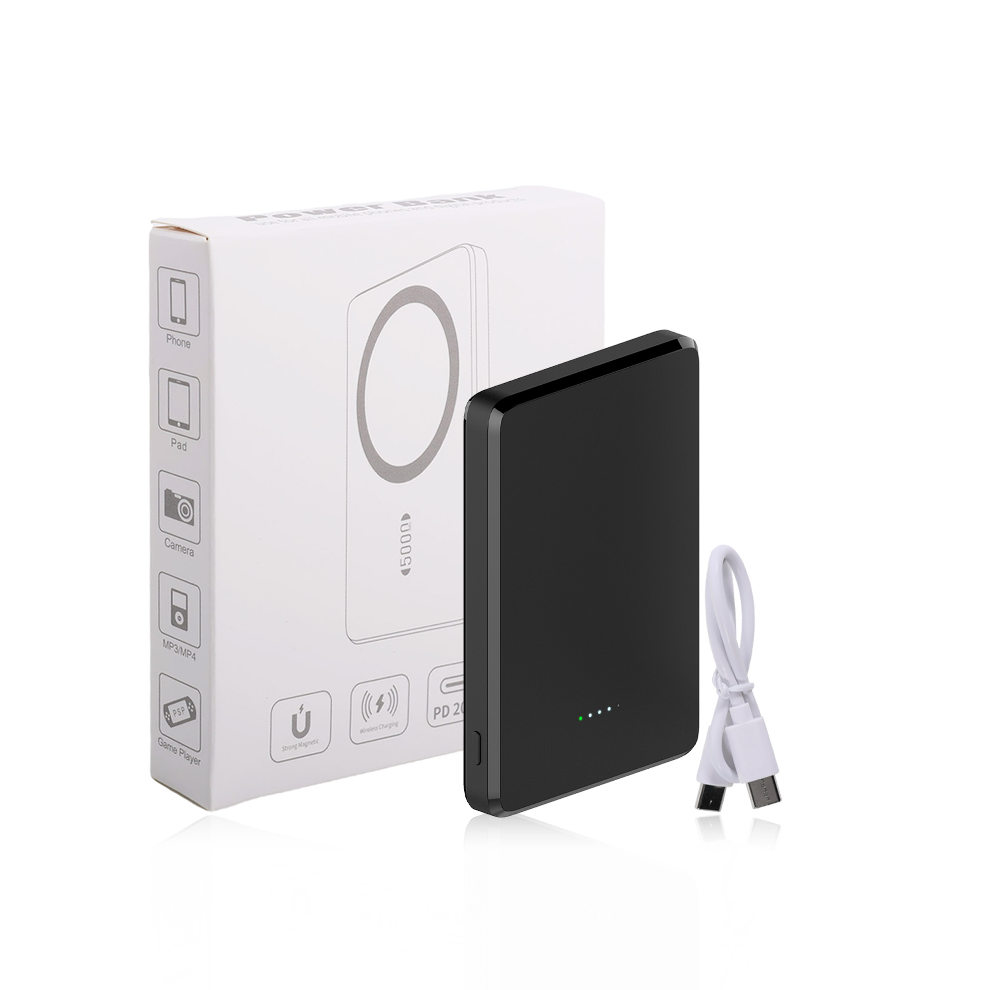 5000mAh Magnetic Wireless Power Bank - Image 7