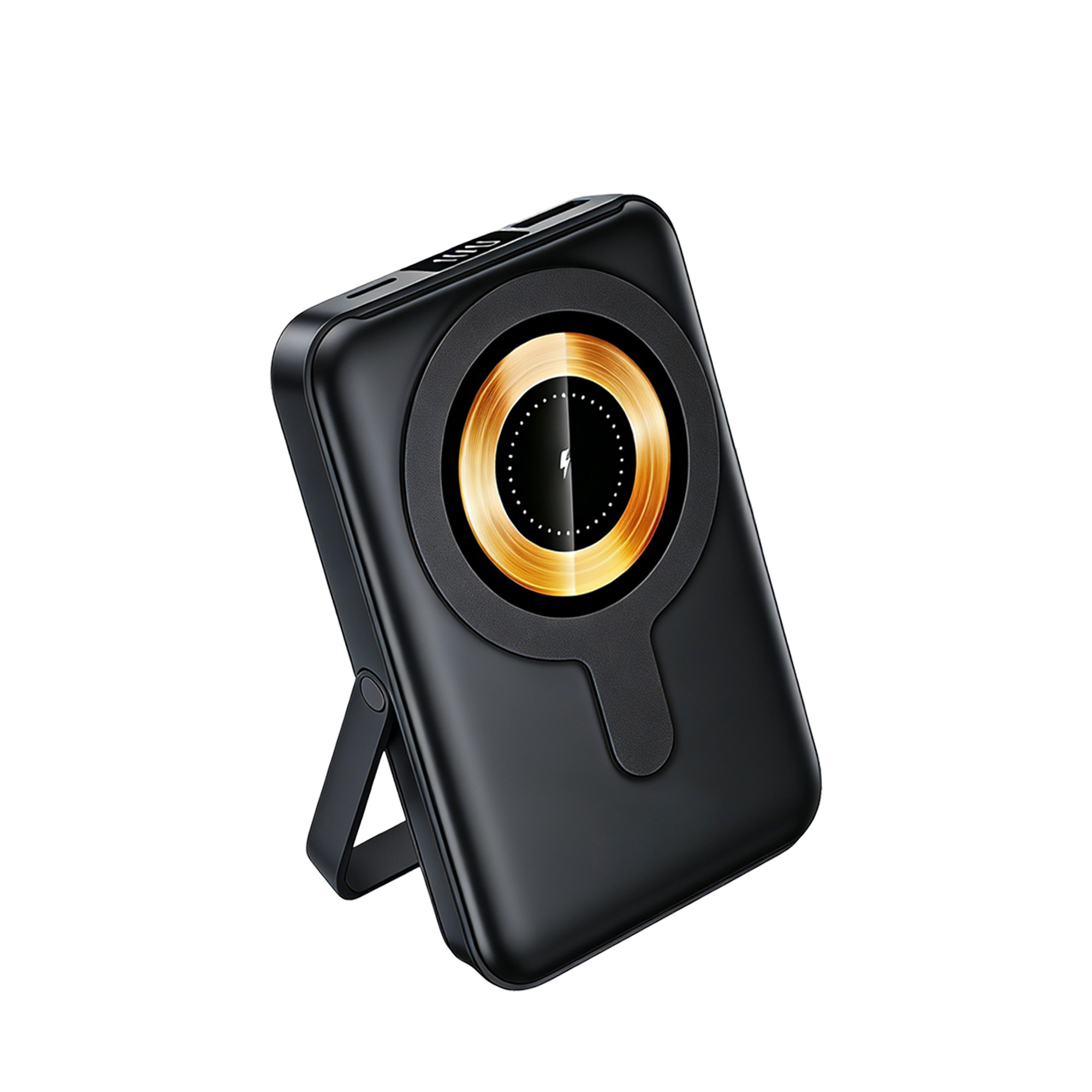 10000mAh Magnetic Wireless Power Bank with Phone Stand - Image 2