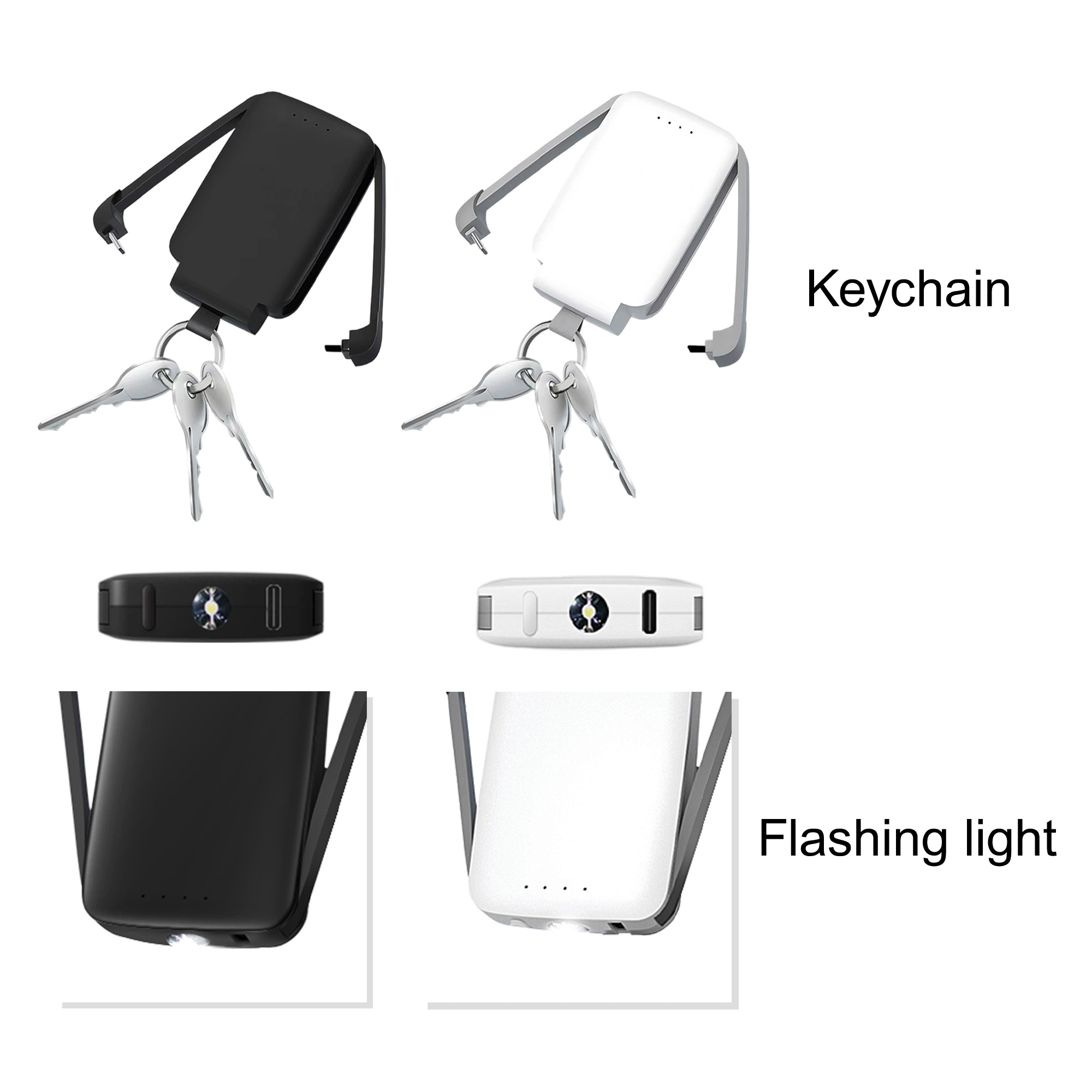 Mini Power Bank with Flashlight - Image 4