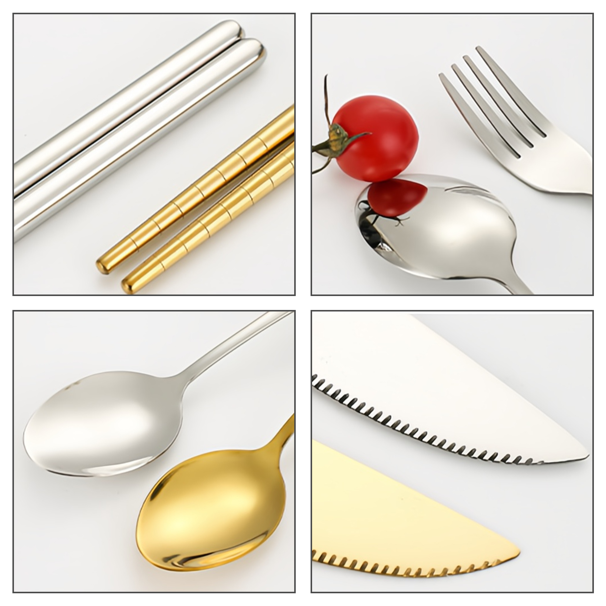 Travel Cutlery Set 4pcs - Image 8